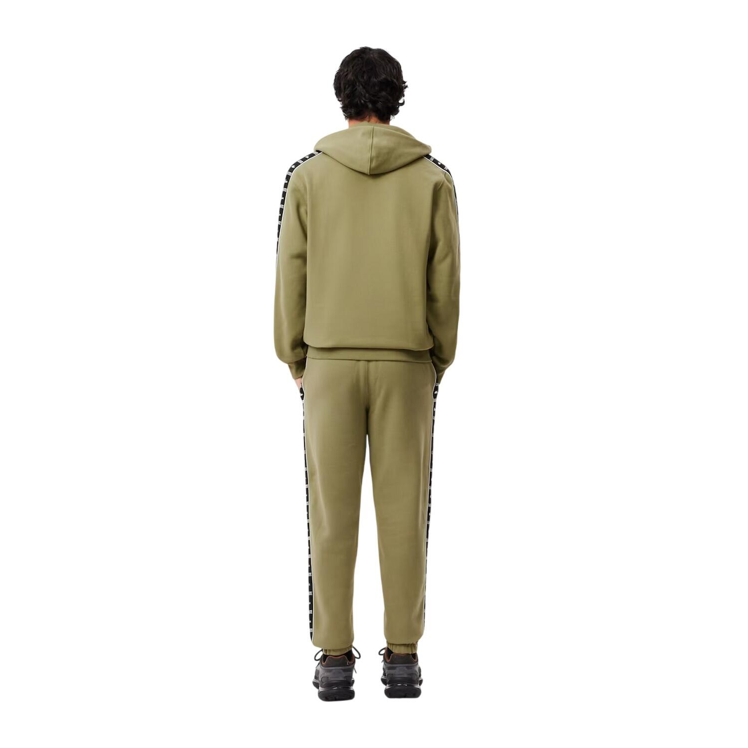 Pantalón de Chándal de Tela para Hombre Verde Caqui 2/4