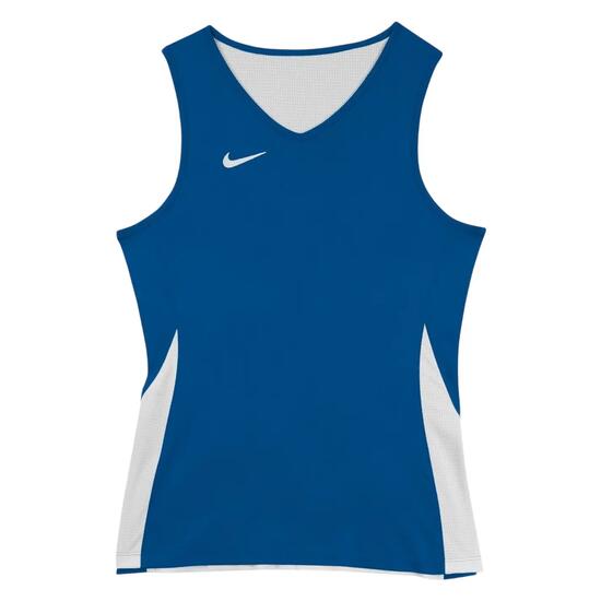 Maillot De Basket Sans Manches Motif/style Réversible TEAM Adulte (Bleu / Blanc)