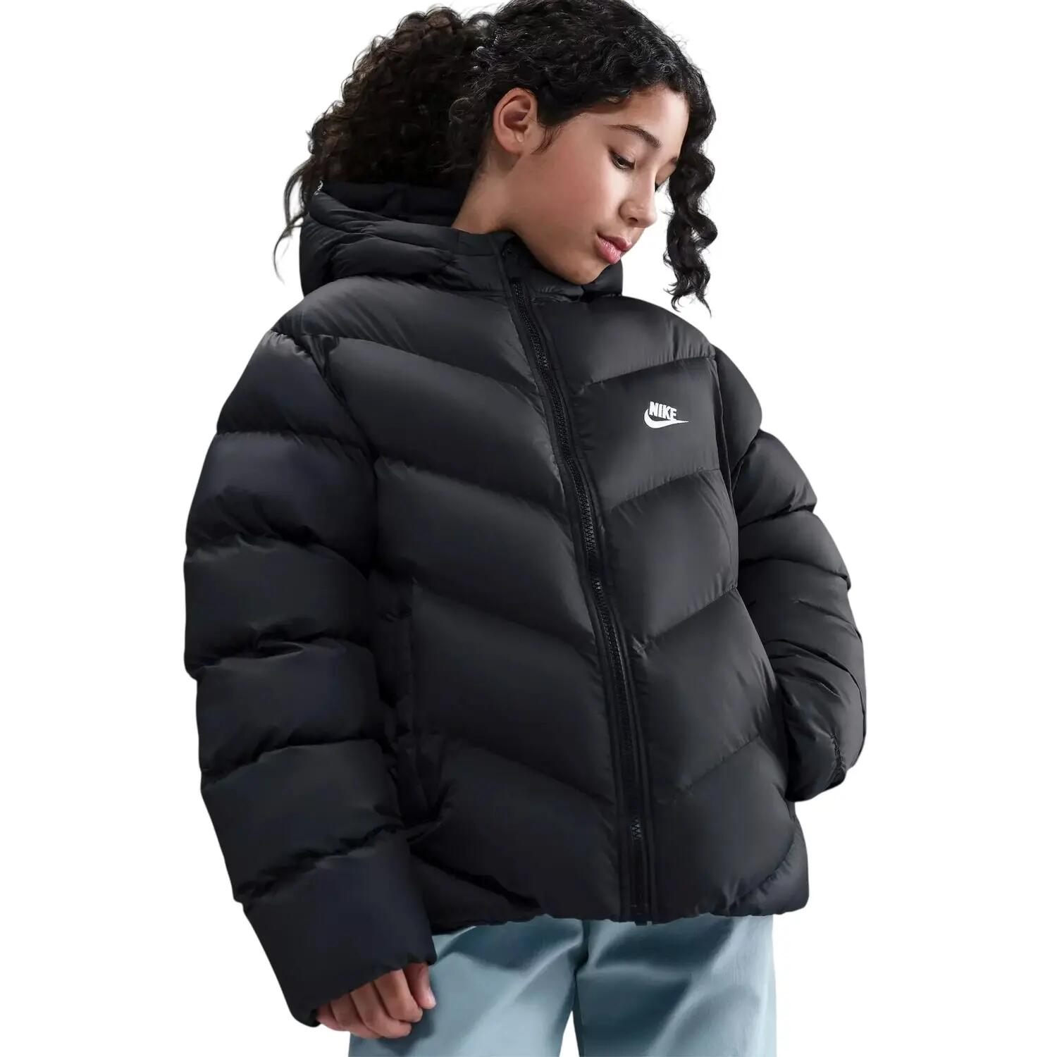 "NSW" Steppjacke für Kinder Schwarz 4/5