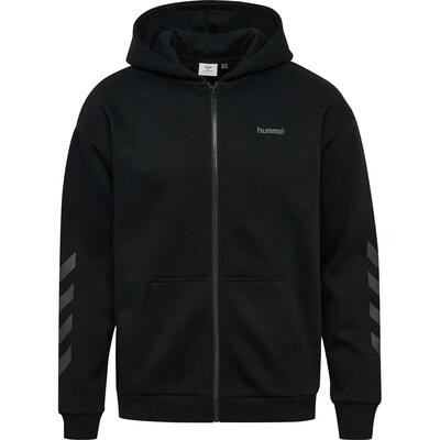 Hooded sweatshirt met rits hummel keeper chevron