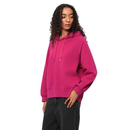 Sweat À Capuche Motif/style Uni MOTION Femme (Rose)