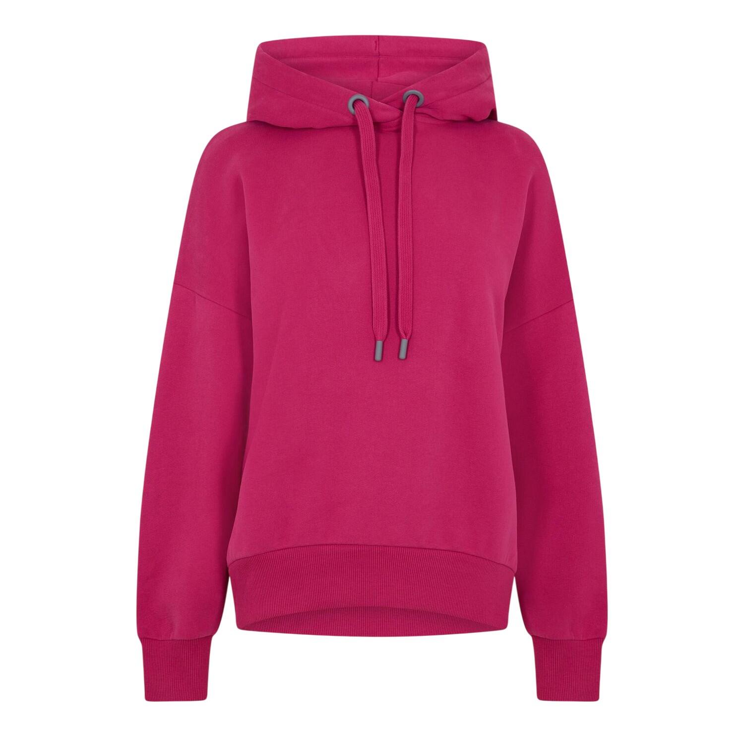 Sweat À Capuche Motif/style Uni MOTION Femme (Rose) 2/3