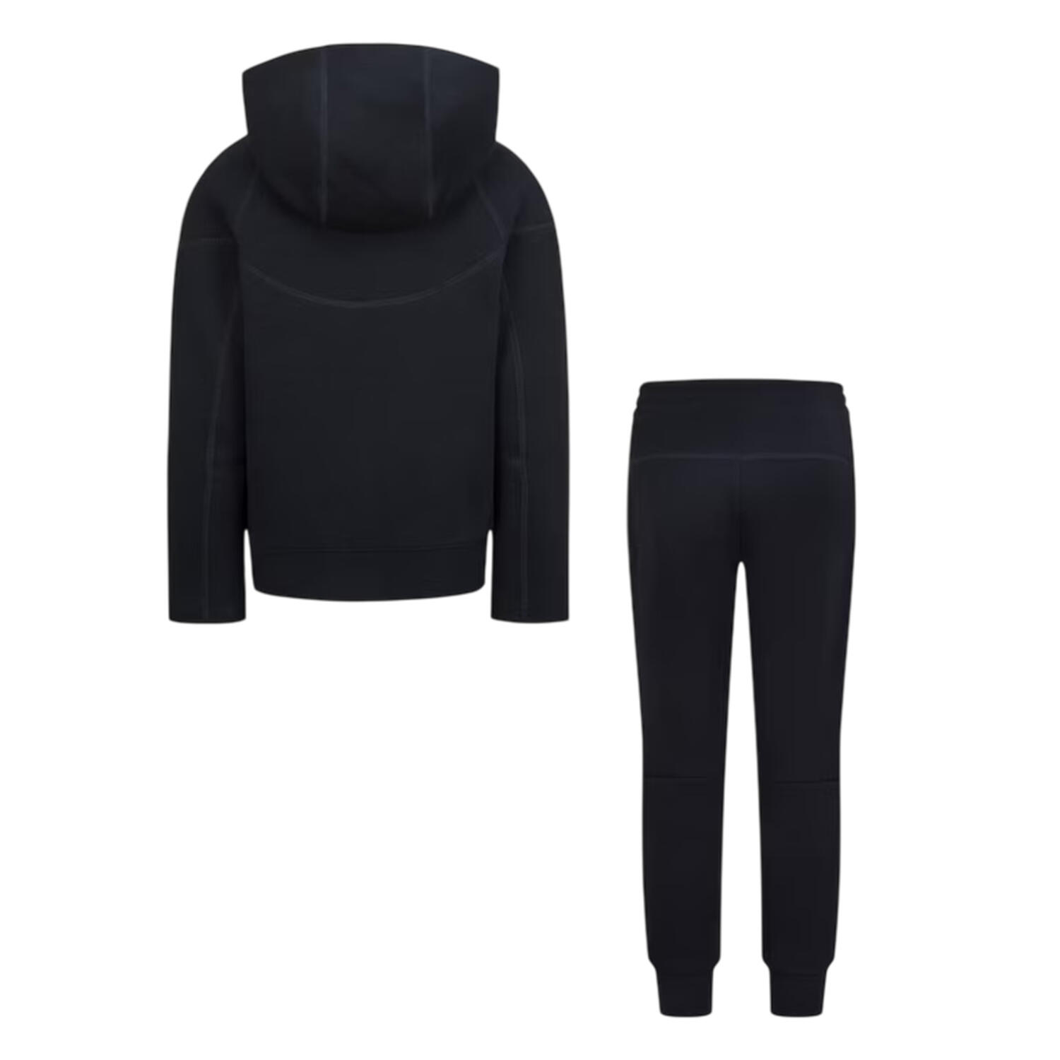 Chándal Diseño Tech de Polar para Niños/Niñas Negro 2/6