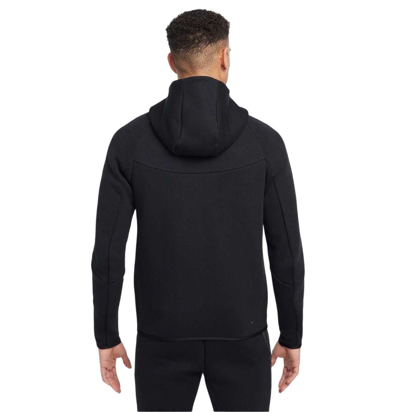 Veste À Capuche Motif/style Chevron TECH Homme (Noir) 2/4