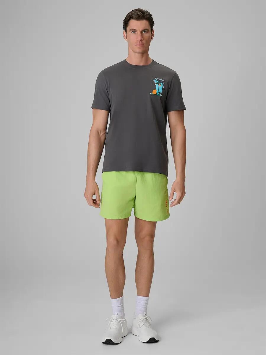 T-shirt bawełniany męski 4F 4FRSS26TTSHM4301 3/7