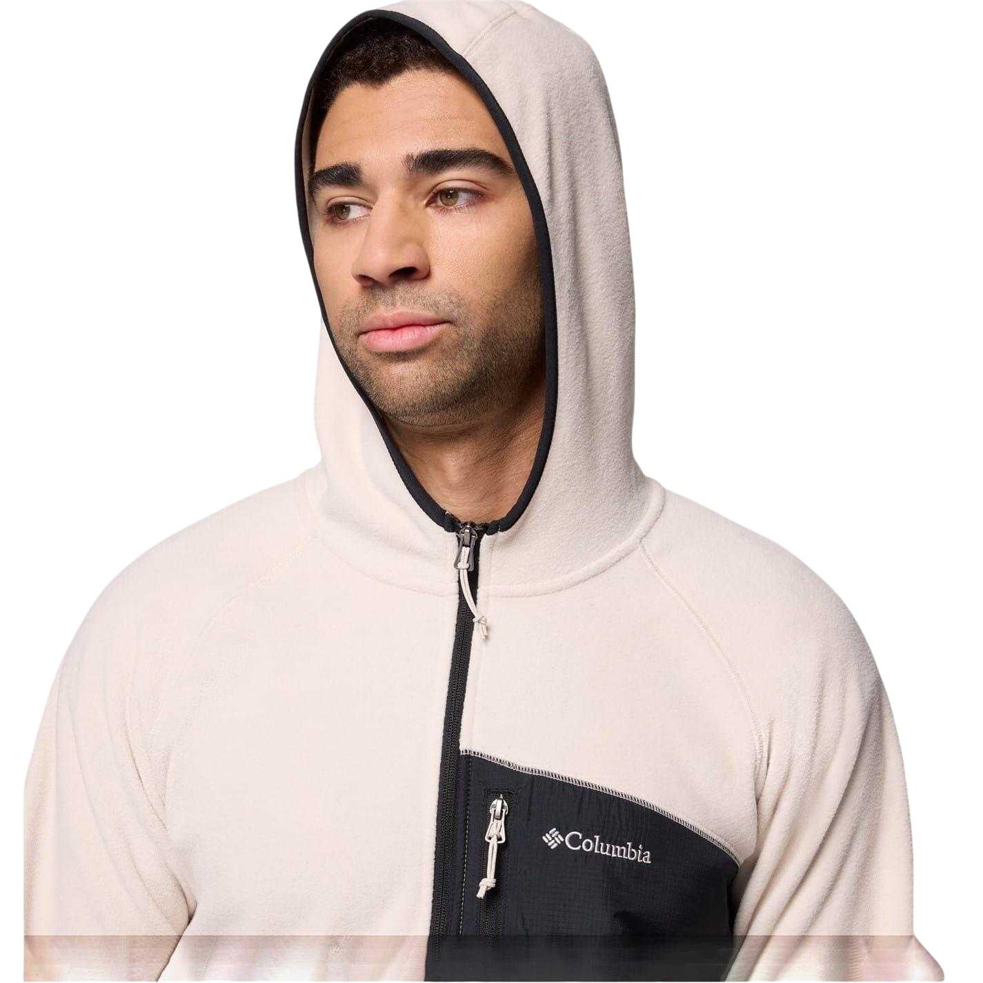 Fast Giacca Con Cappuccio Regolare Cerniera Su Intera Lunghezza Uomo Columbia 3/5