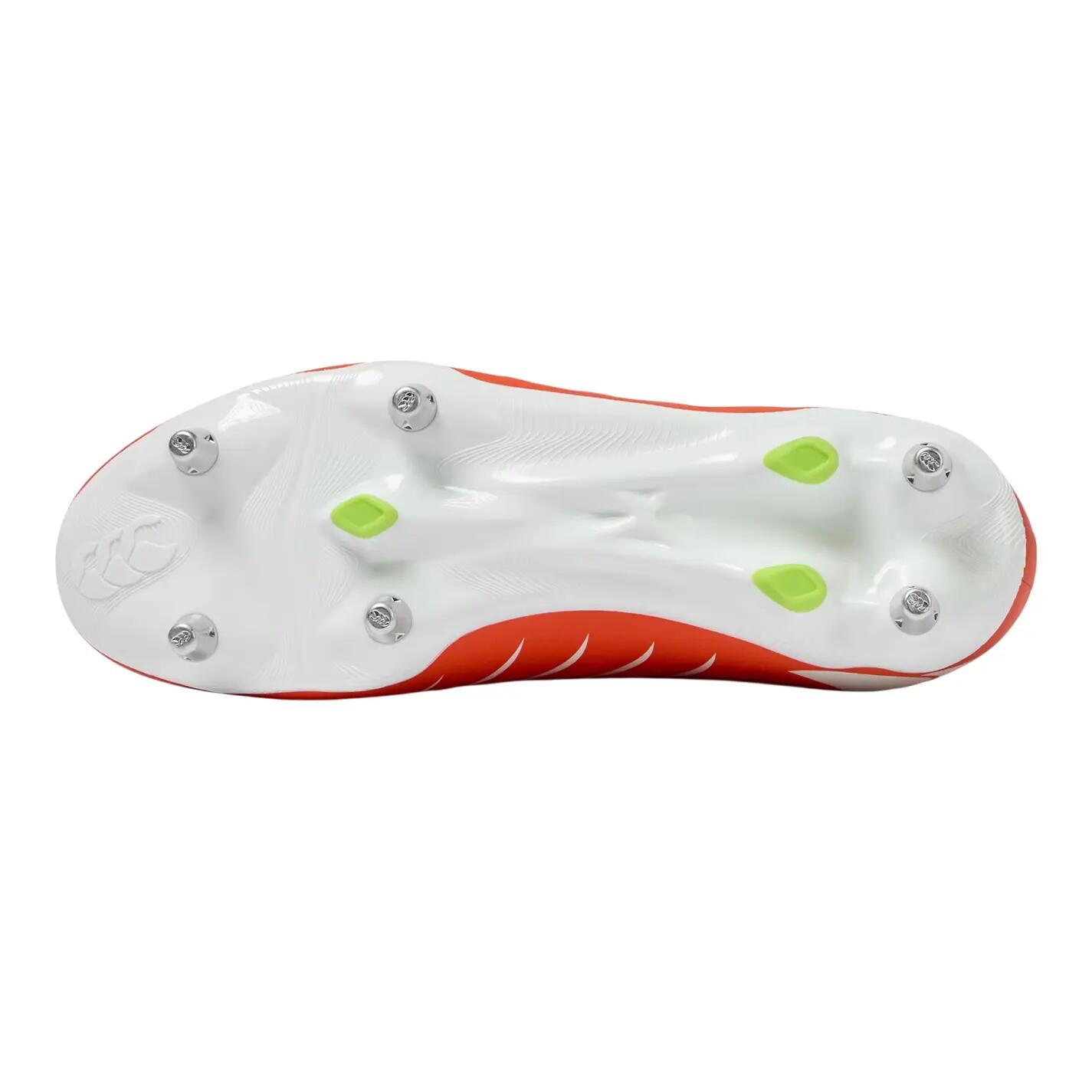 Chaussures De Rugby Pour Terrain Souple PRO Homme (Orange Clair) 3/3