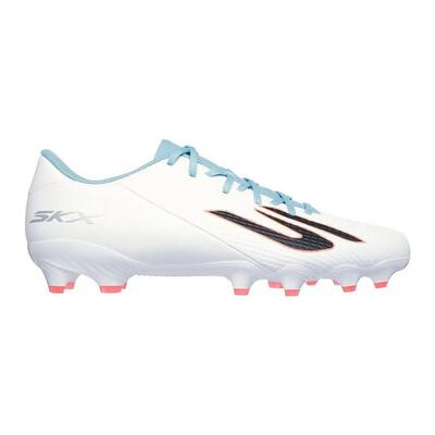 Skx_2 academy voetbalschoenen voor heren, voor harde ondergrond (wit/blauw)