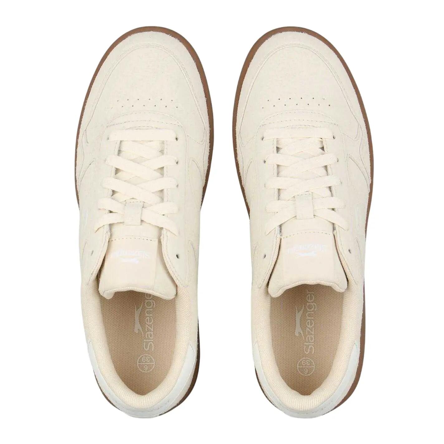 "Baton" Sneaker für , Leder Damen Kreide/Gummi Rosa 4/5