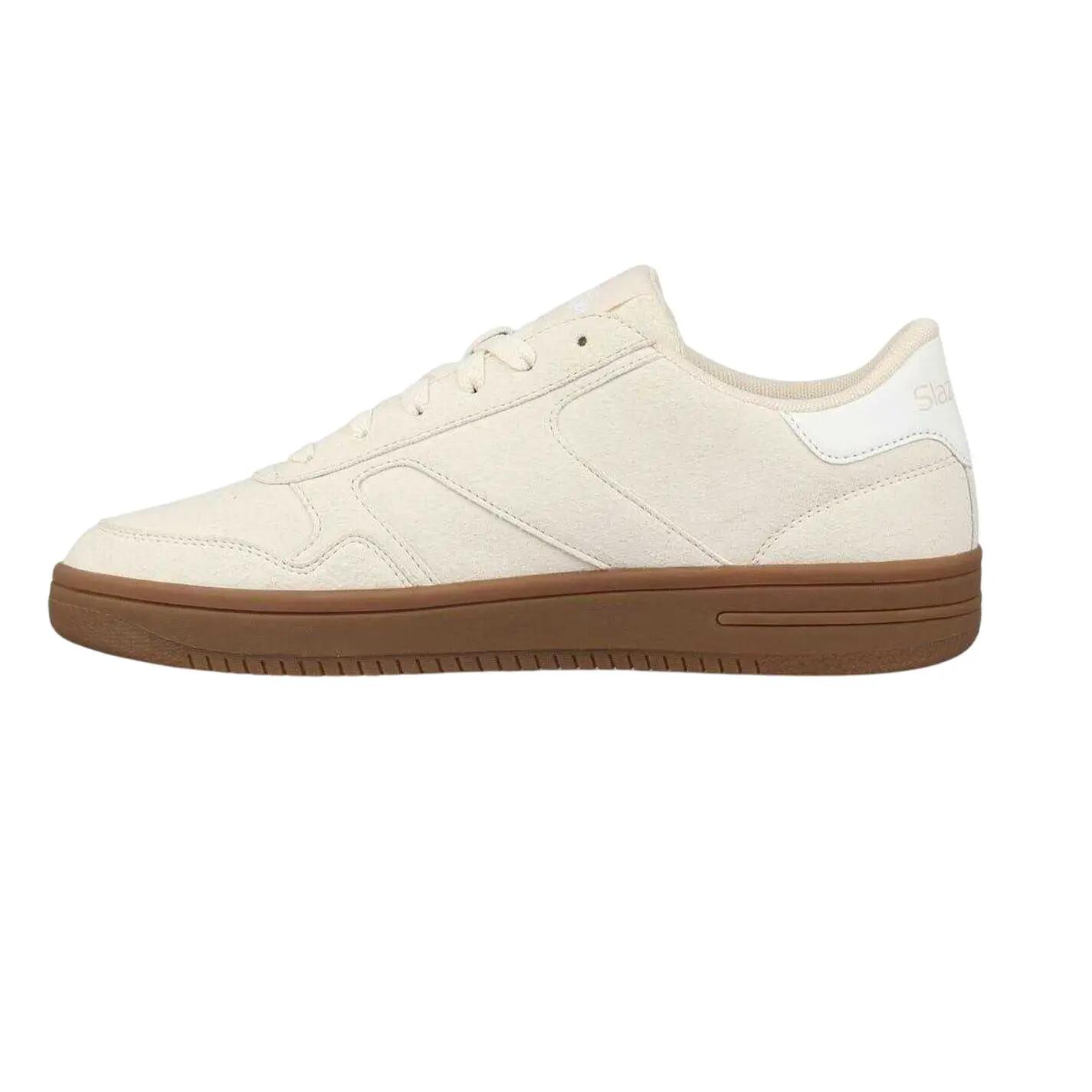 "Baton" Sneaker für , Leder Damen Kreide/Gummi Rosa 3/5