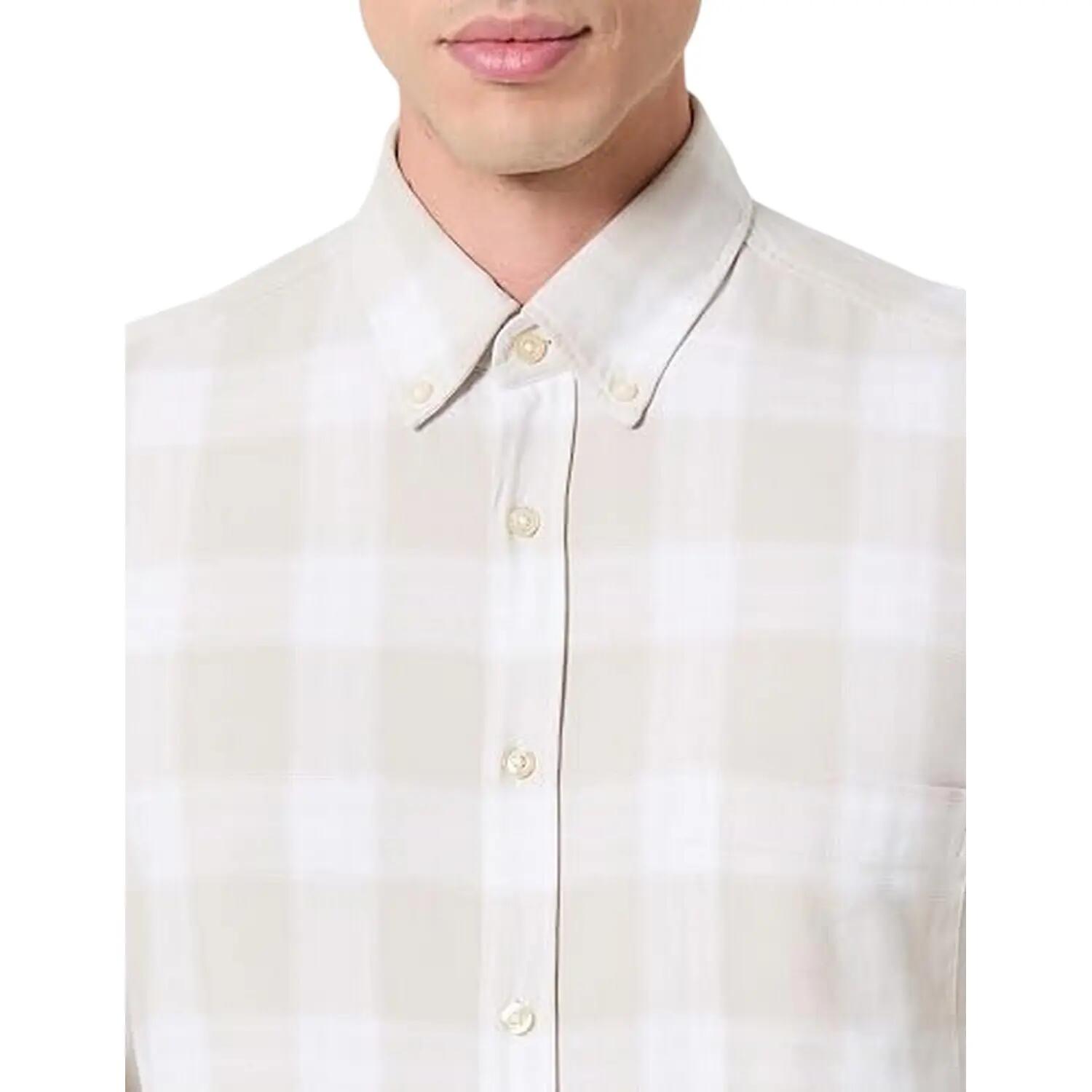 Camicia Uomo Boss Rickert Beige Chiaro 4/4