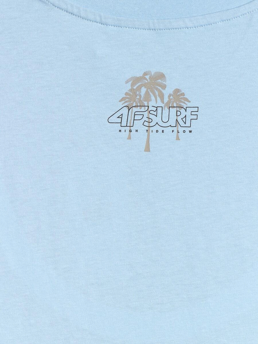 T-shirt bawełniany męski 4F 4FRSS26TTSHM4298 7/7