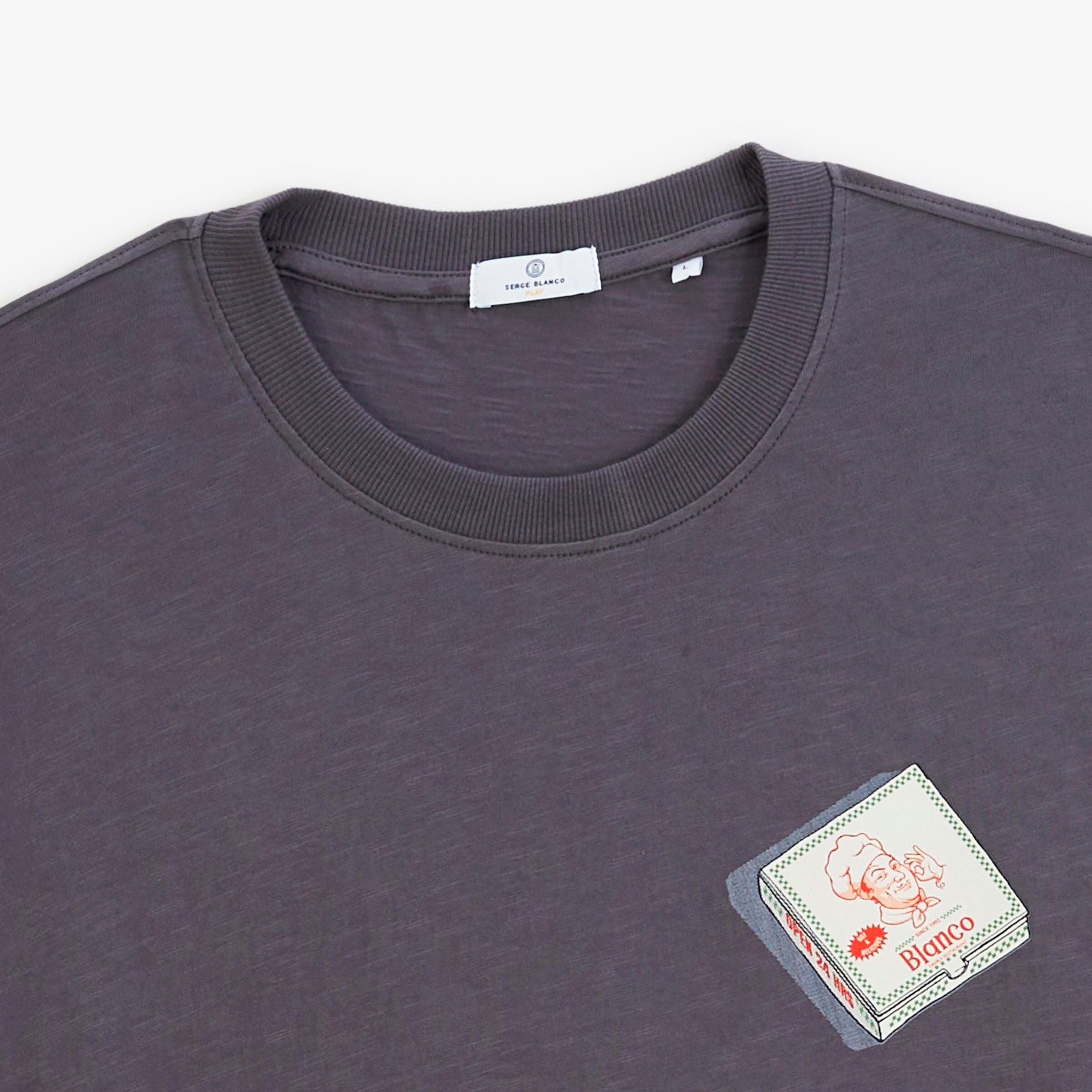 Théo T-shirt met korte mouwen en print 3/4