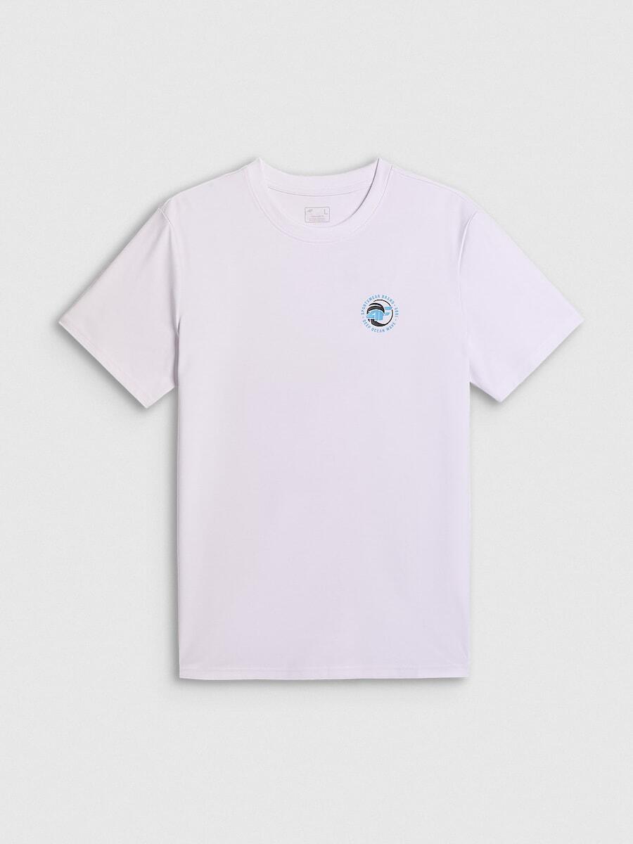 T-shirt bawełniany męski 4F 4FRSS26TTSHM4323 6/6