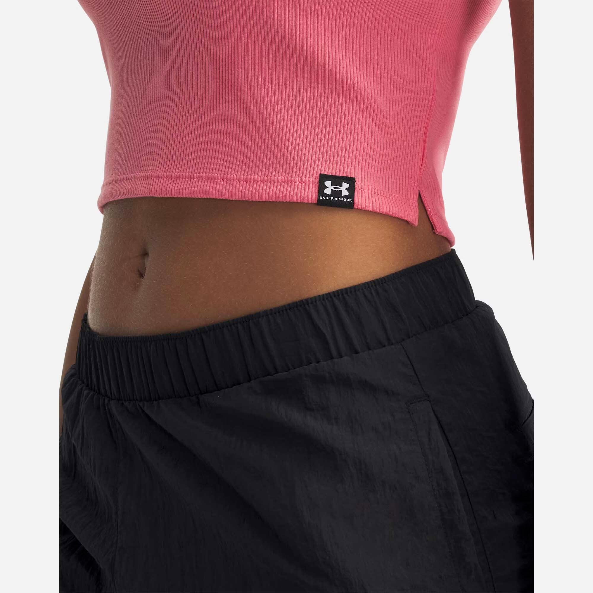 Under Armour Ua Rival Rib Baby Tee Mulher 4/4