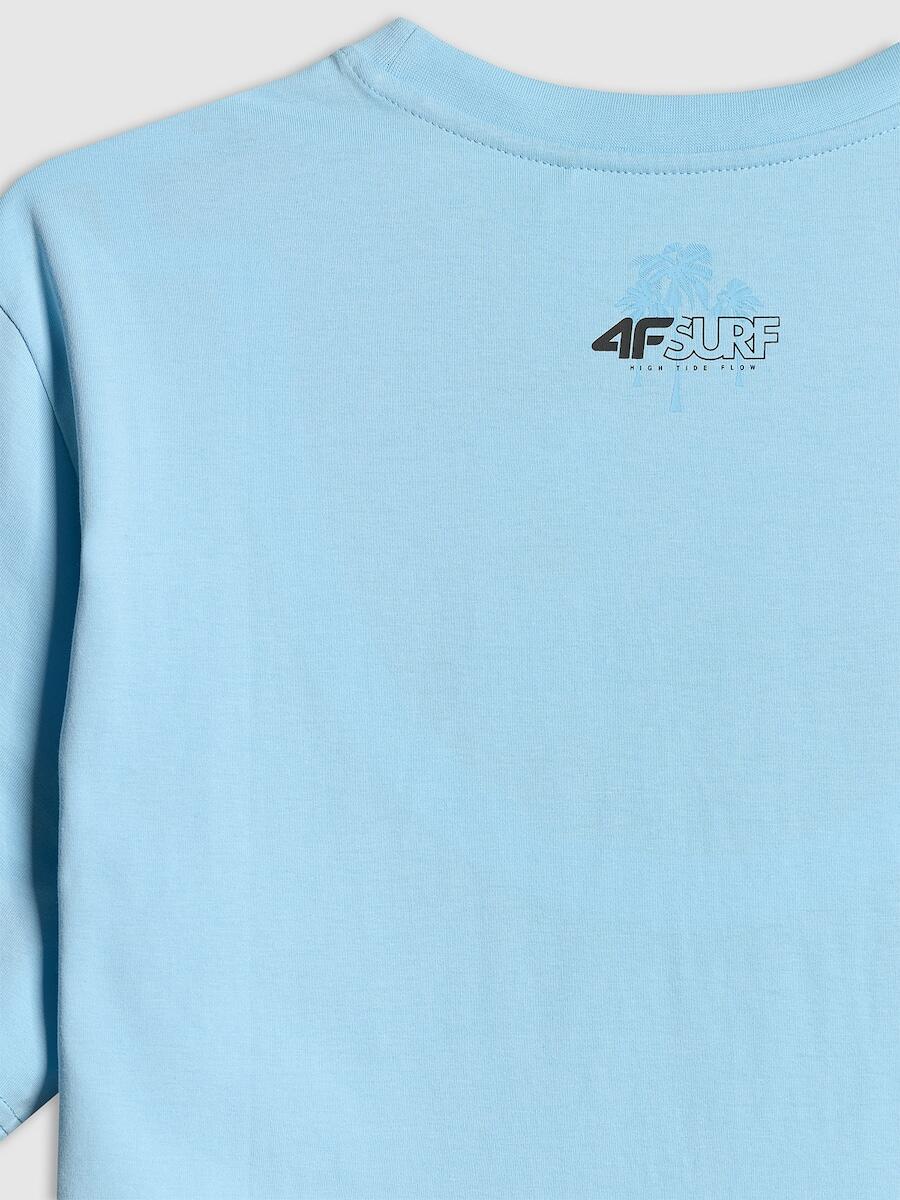 T-shirt bawełniany męski 4F 4FRSS26TTSHM4291 6/7