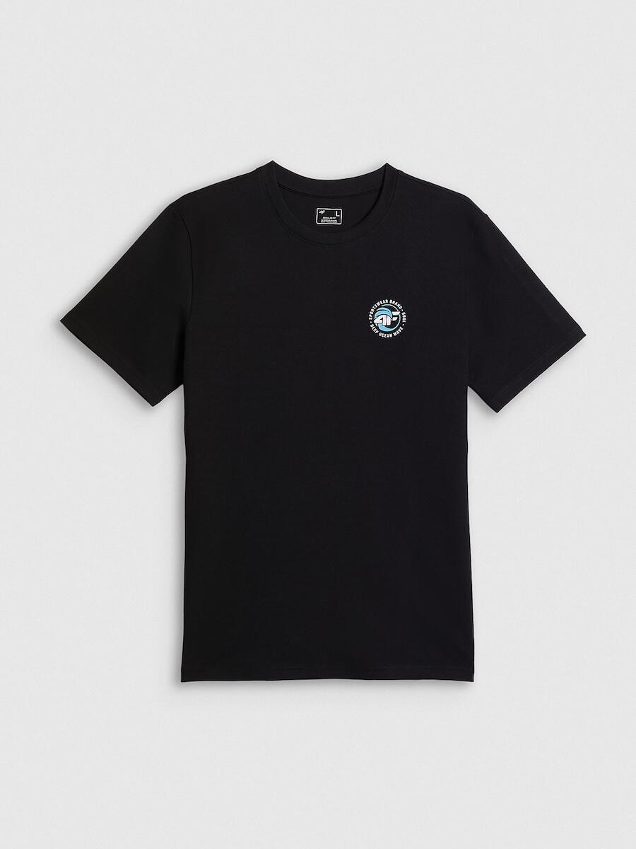 T-shirt bawełniany męski 4F 4FRSS26TTSHM4323 5/6