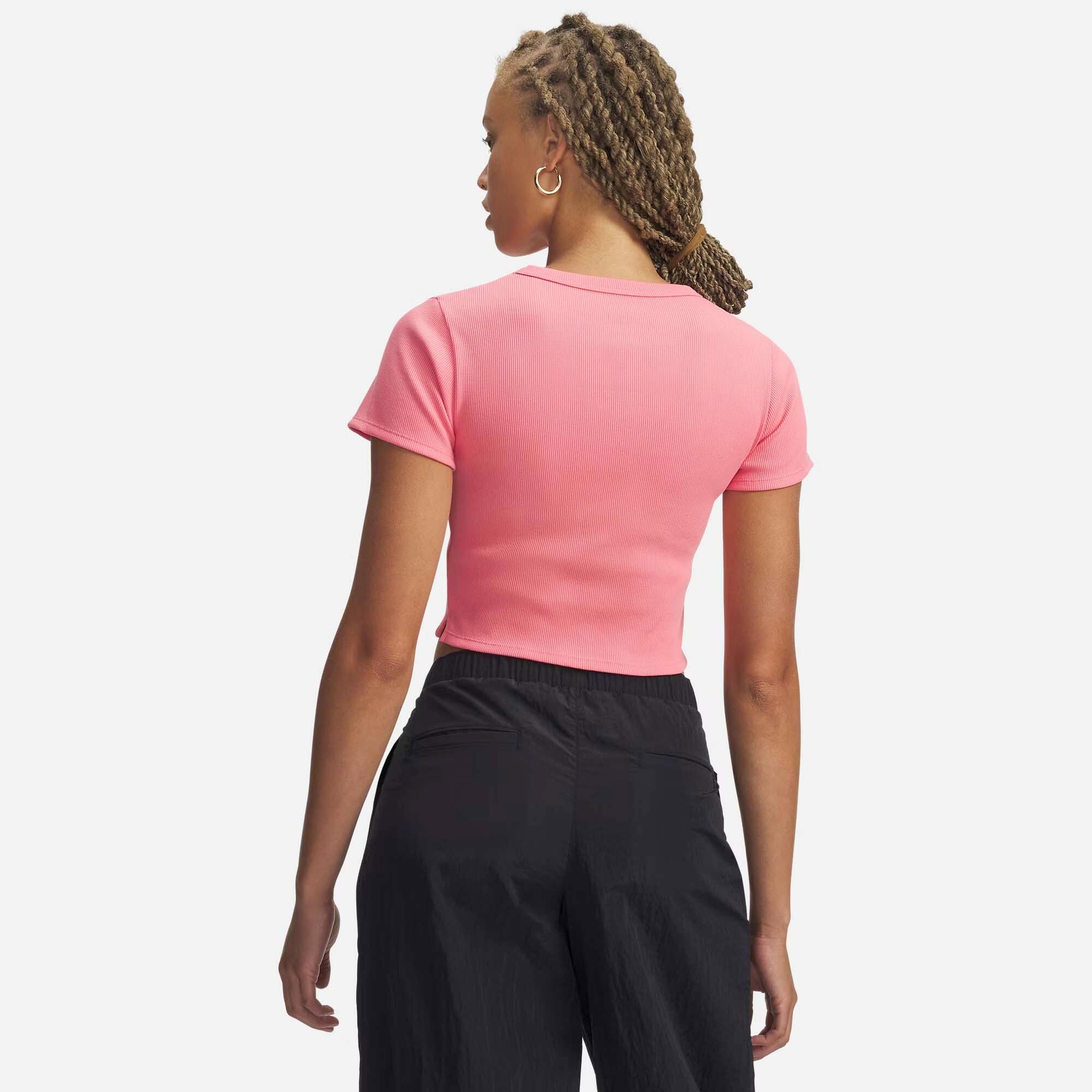 Under Armour Ua Rival Rib Baby Tee Mulher 3/4