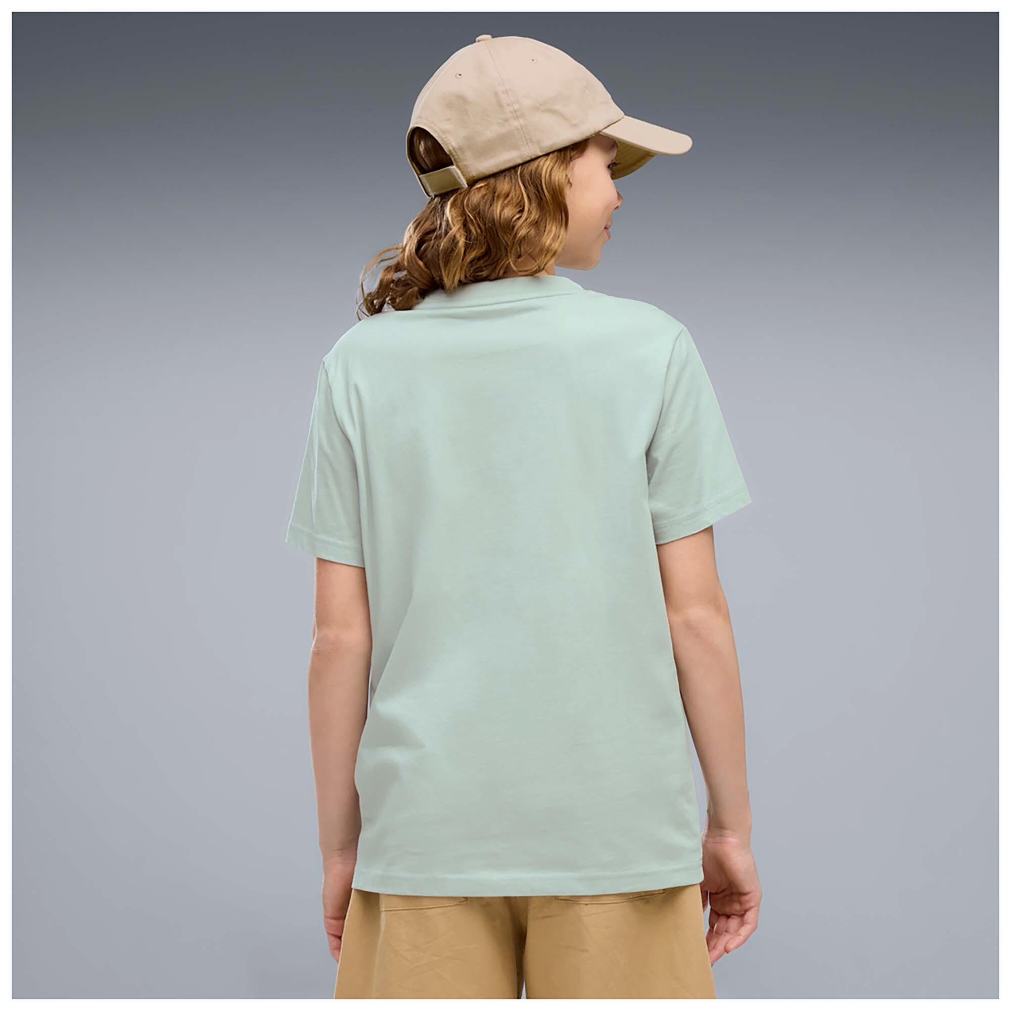 T-Shirt Puma Ess Centered Cat Logo Tee G Junior 3/4