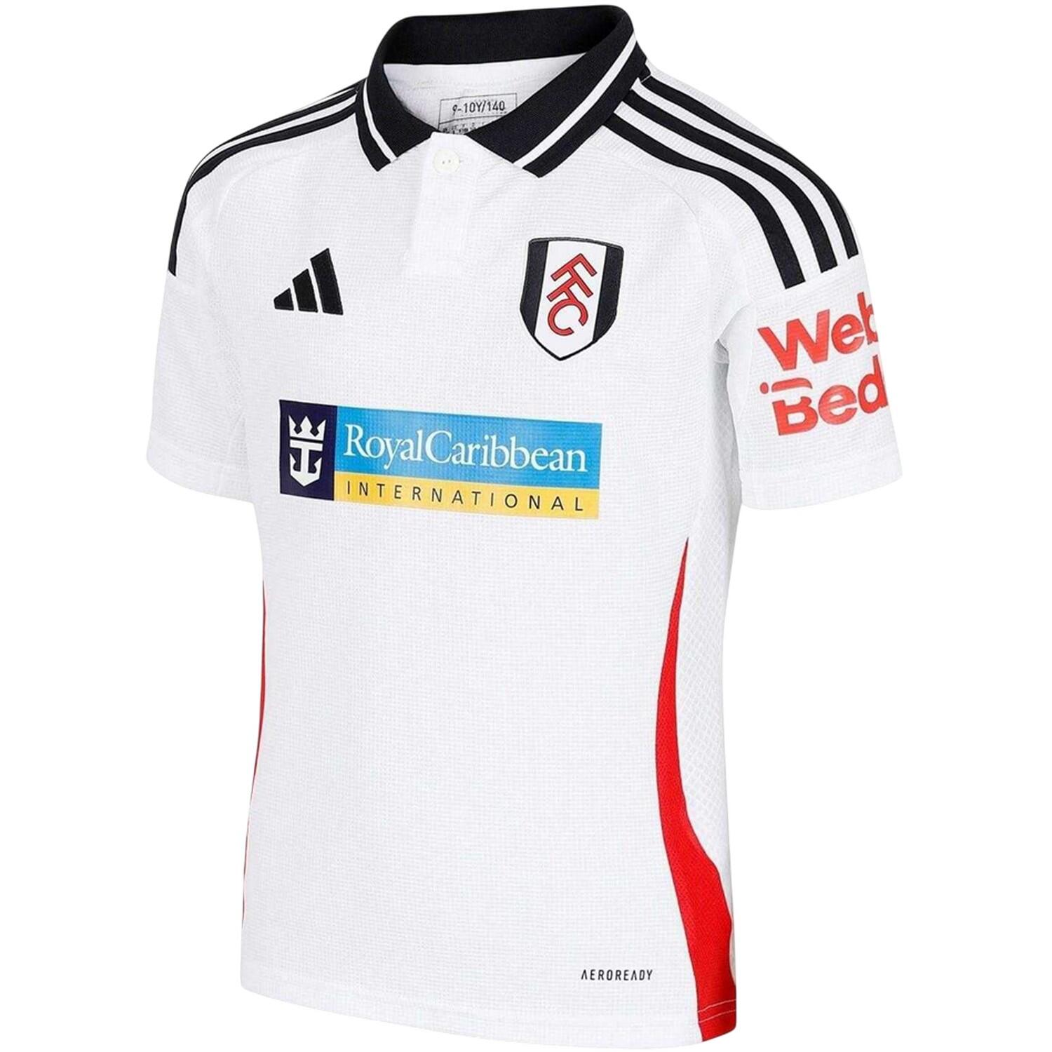Childrens/Kids Home Shirt (White) 3/4