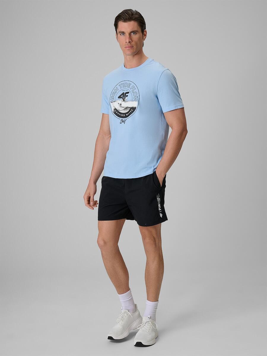 T-shirt bawełniany męski 4F 4FRSS26TTSHM4298 3/7