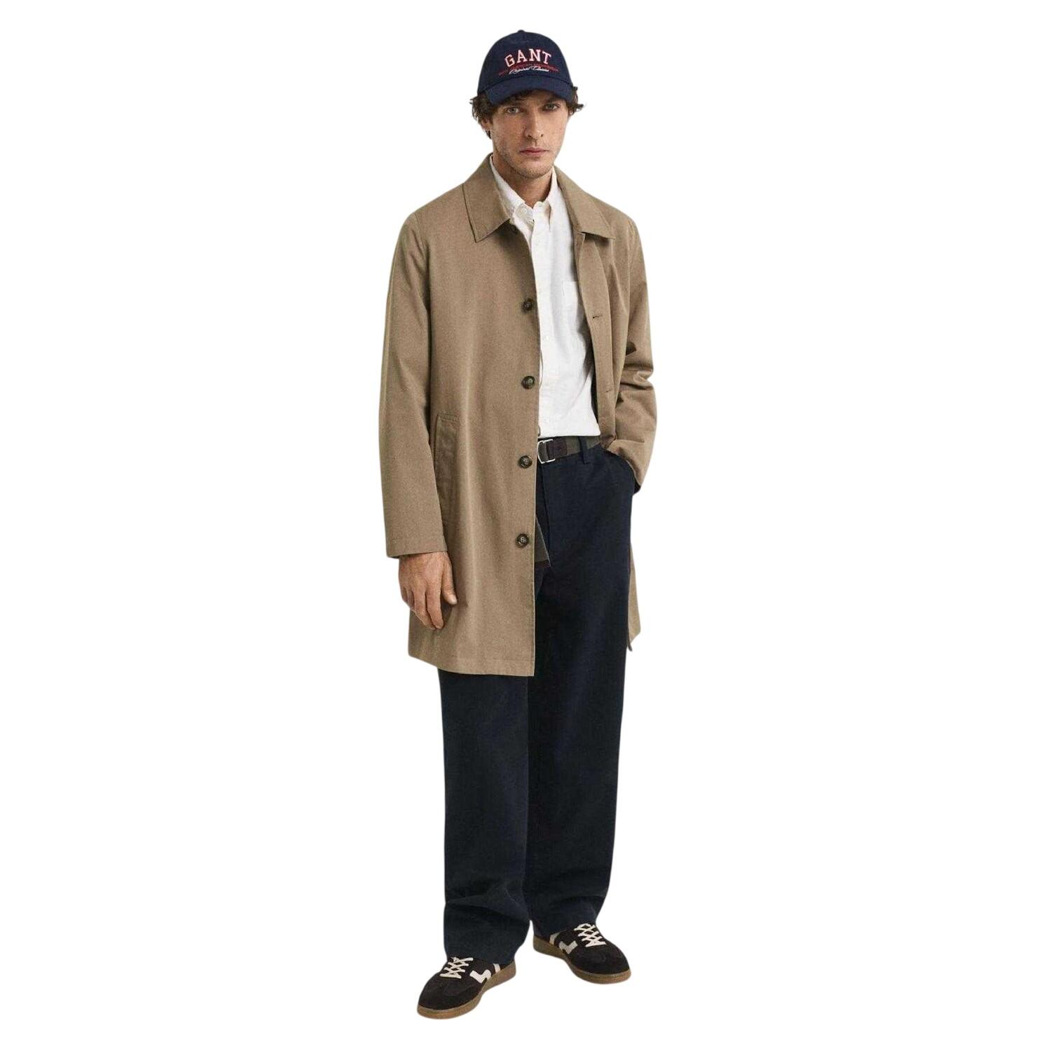 Camicia Button Down Cotone Oxford Uomo Gant Heritage Crema 4/4