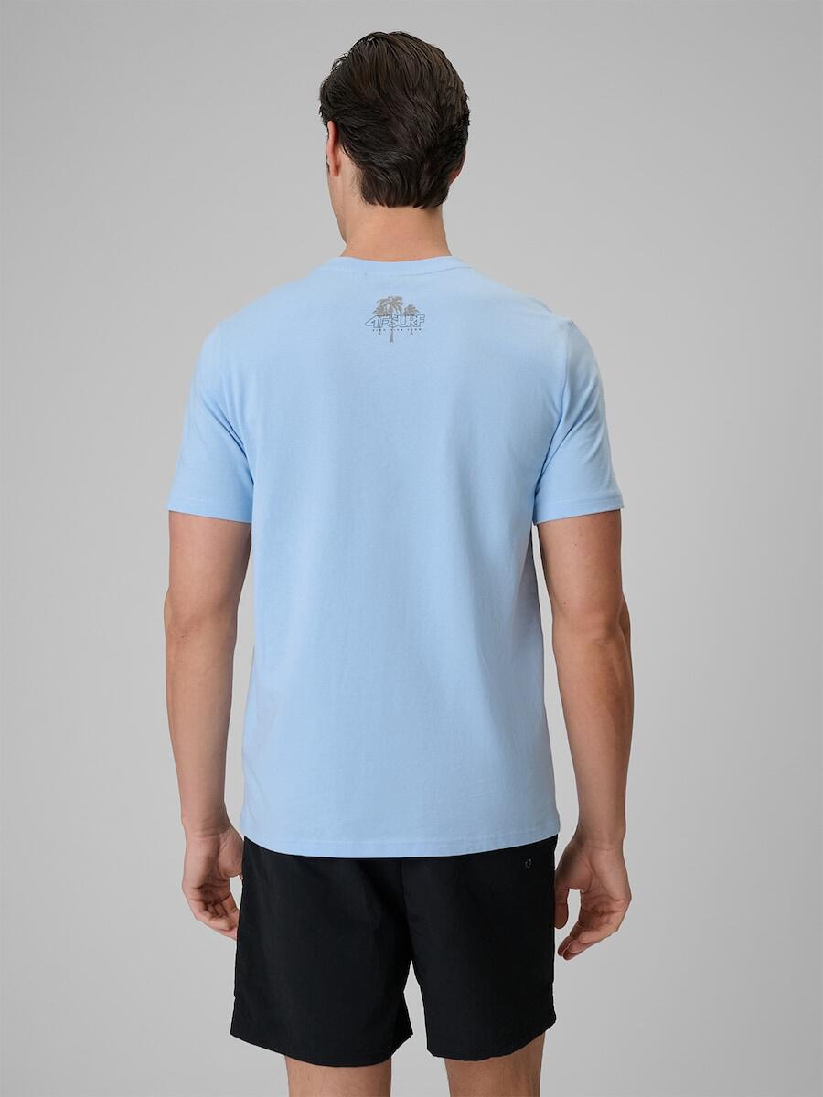 T-shirt bawełniany męski 4F 4FRSS26TTSHM4298 2/7