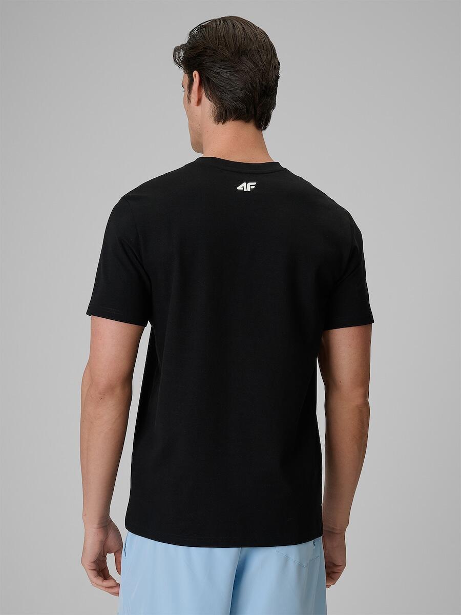T-shirt bawełniany męski 4F 4FRSS26TTSHM4323