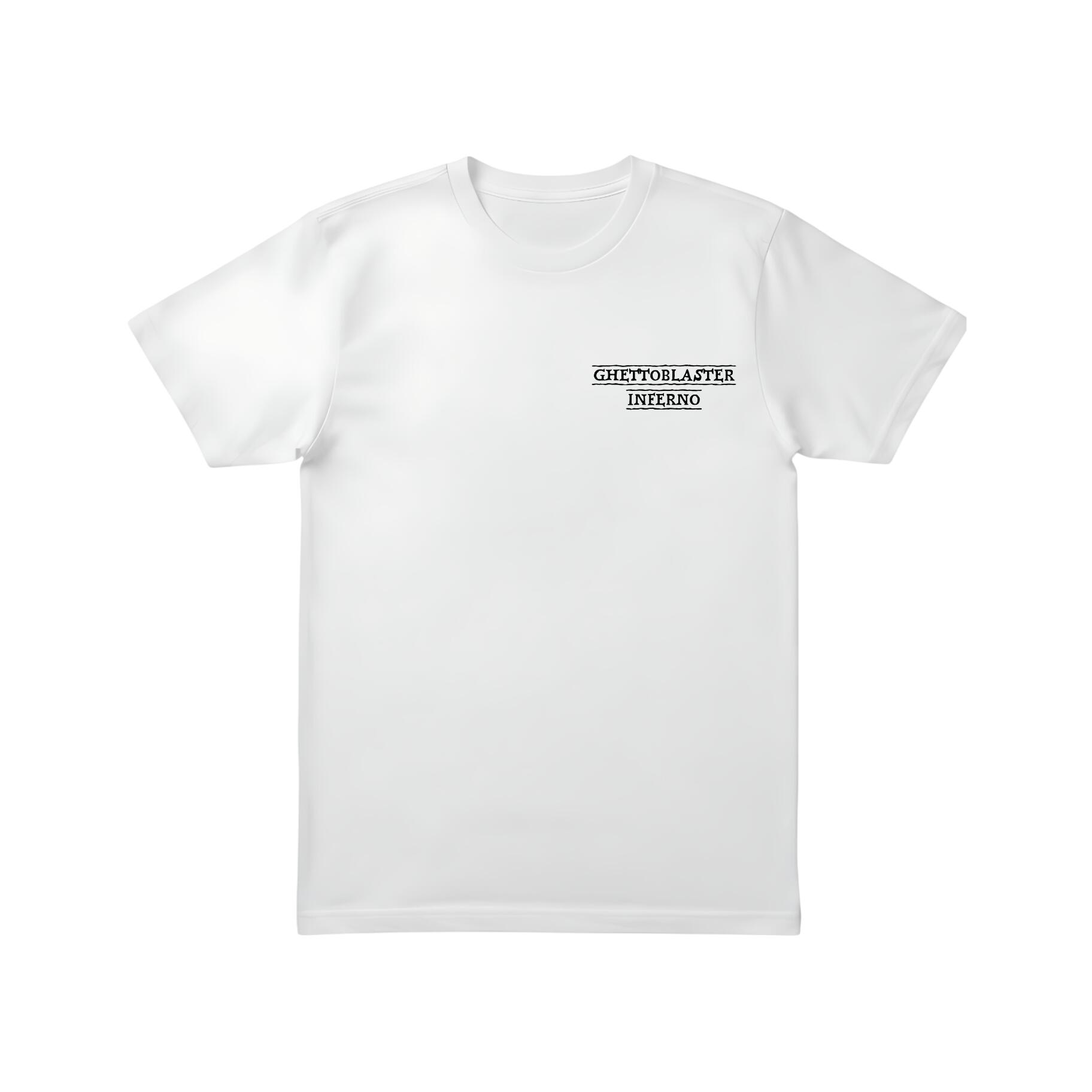 Koszulka z serii Dante Caronte-Biała-Streetwear 7/8