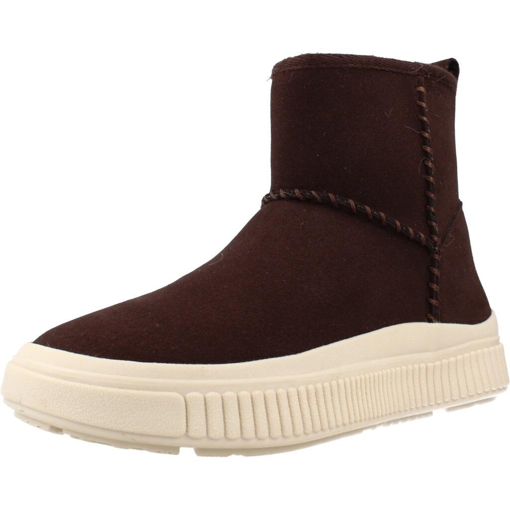 Buty GEOX J LAQUINNY GIRL Brązowy
