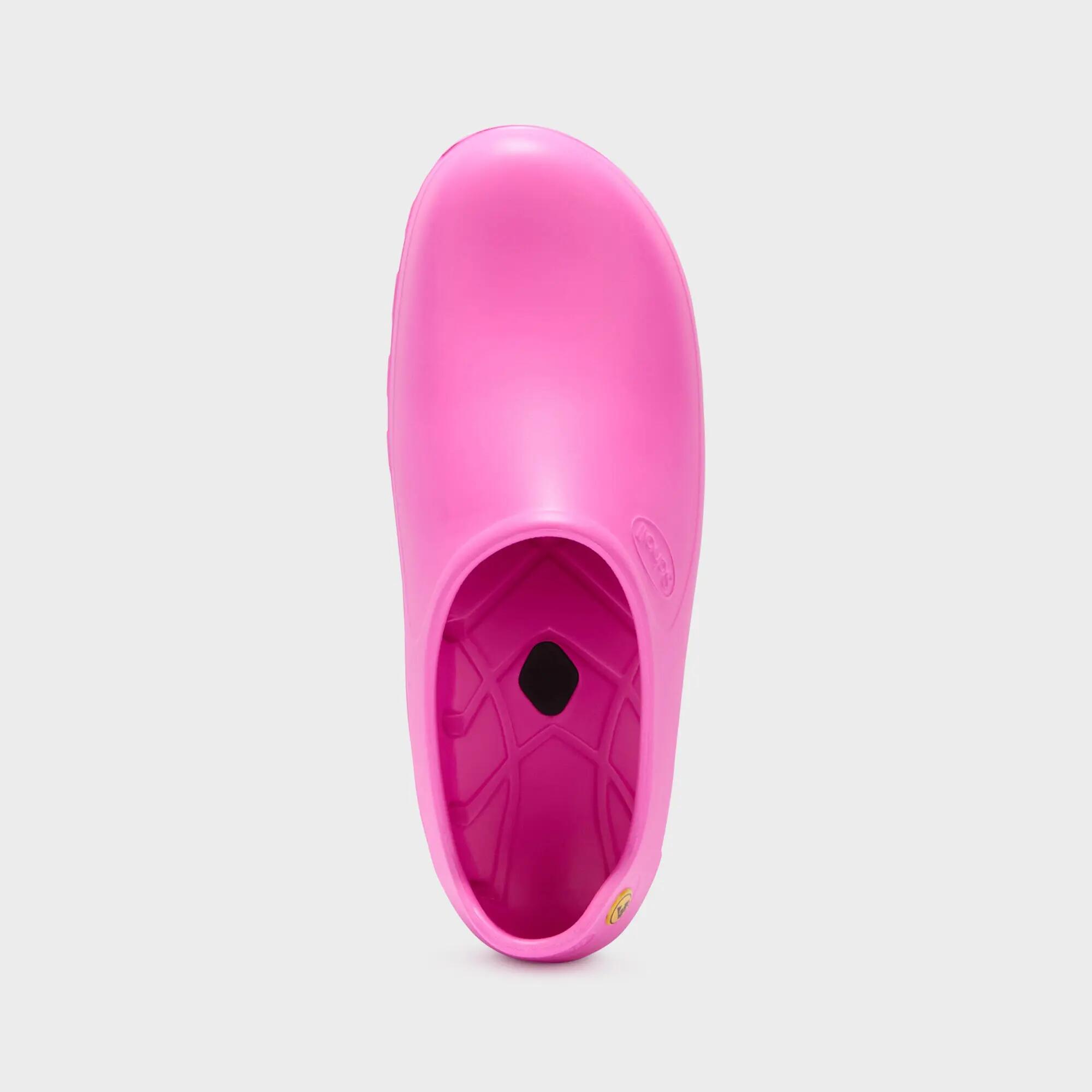 Unisex Clogs Ultragrip Shoe Fuchsia 3/4