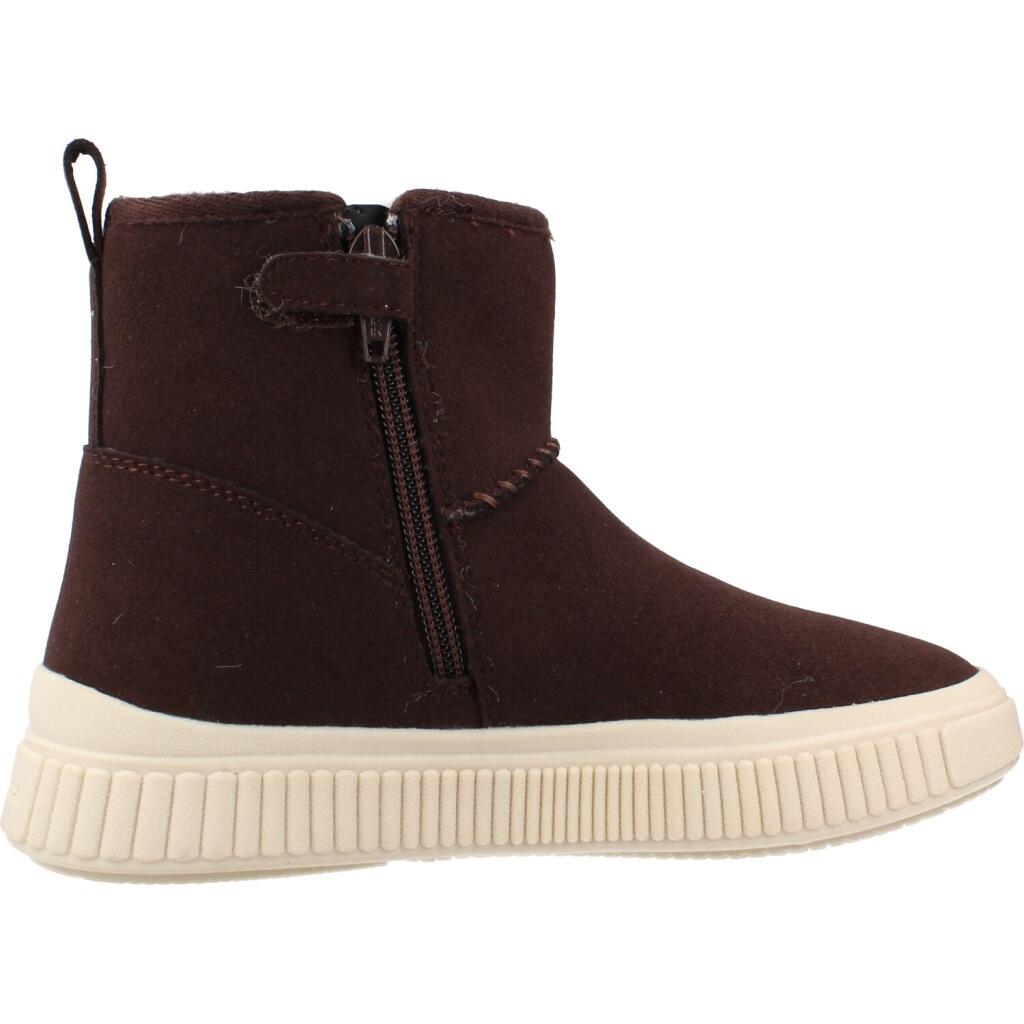 Buty GEOX J LAQUINNY GIRL Brązowy 4/5