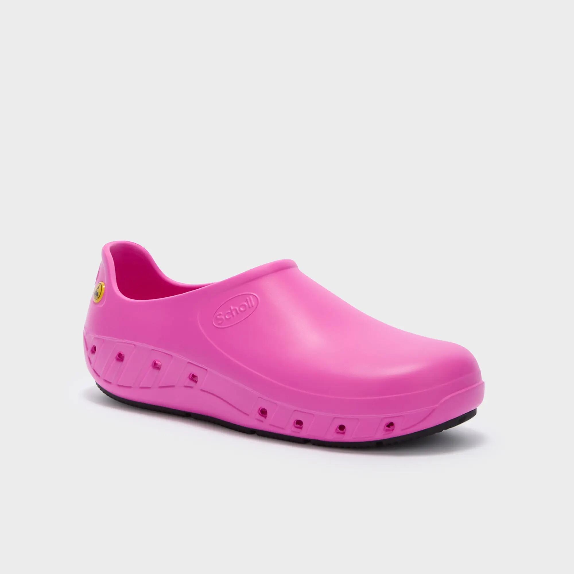 Unisex Clogs Ultragrip Shoe Fuchsia 2/4
