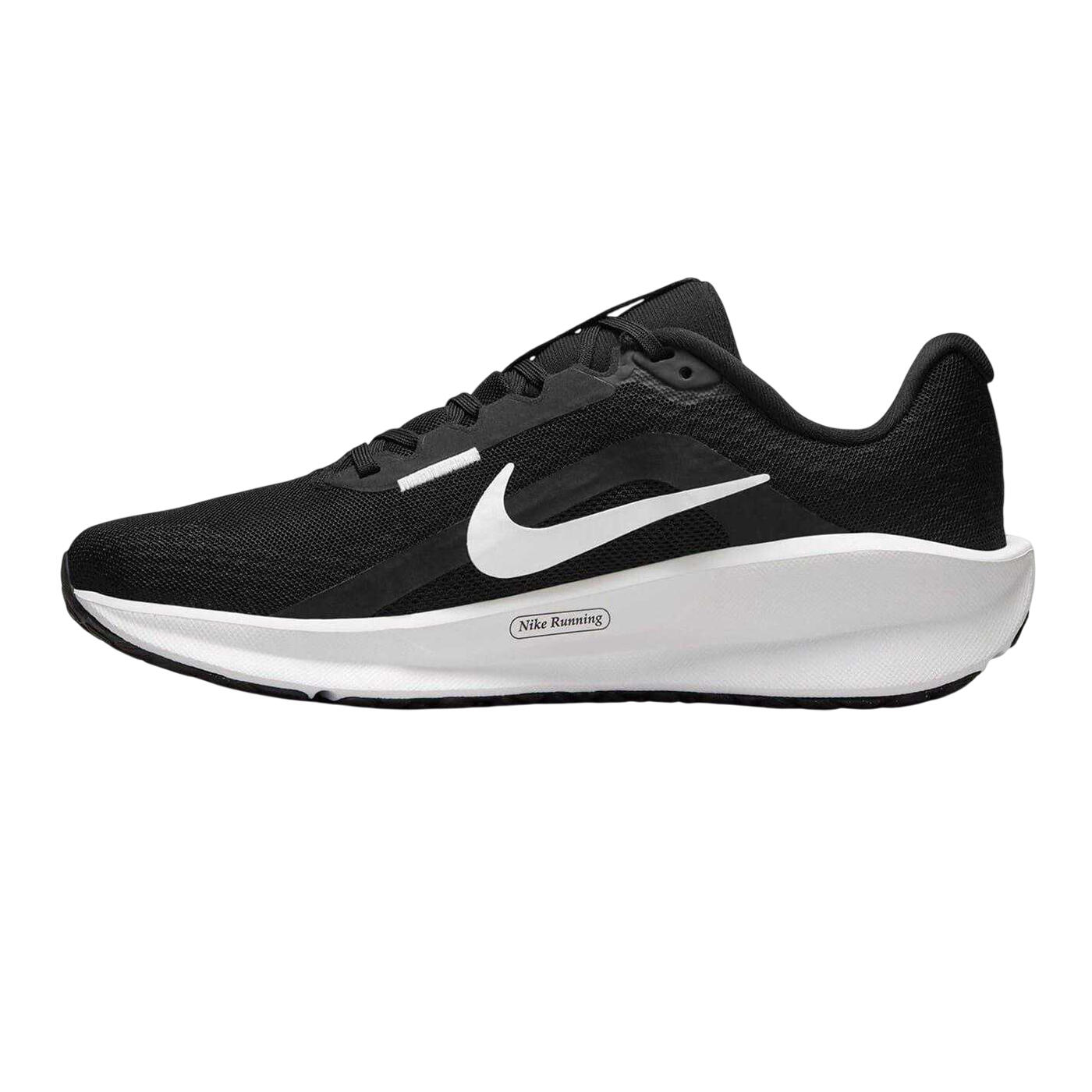 Womens/Ladies Downshifter 13 Road Running Shoes (Black/White) 3/5