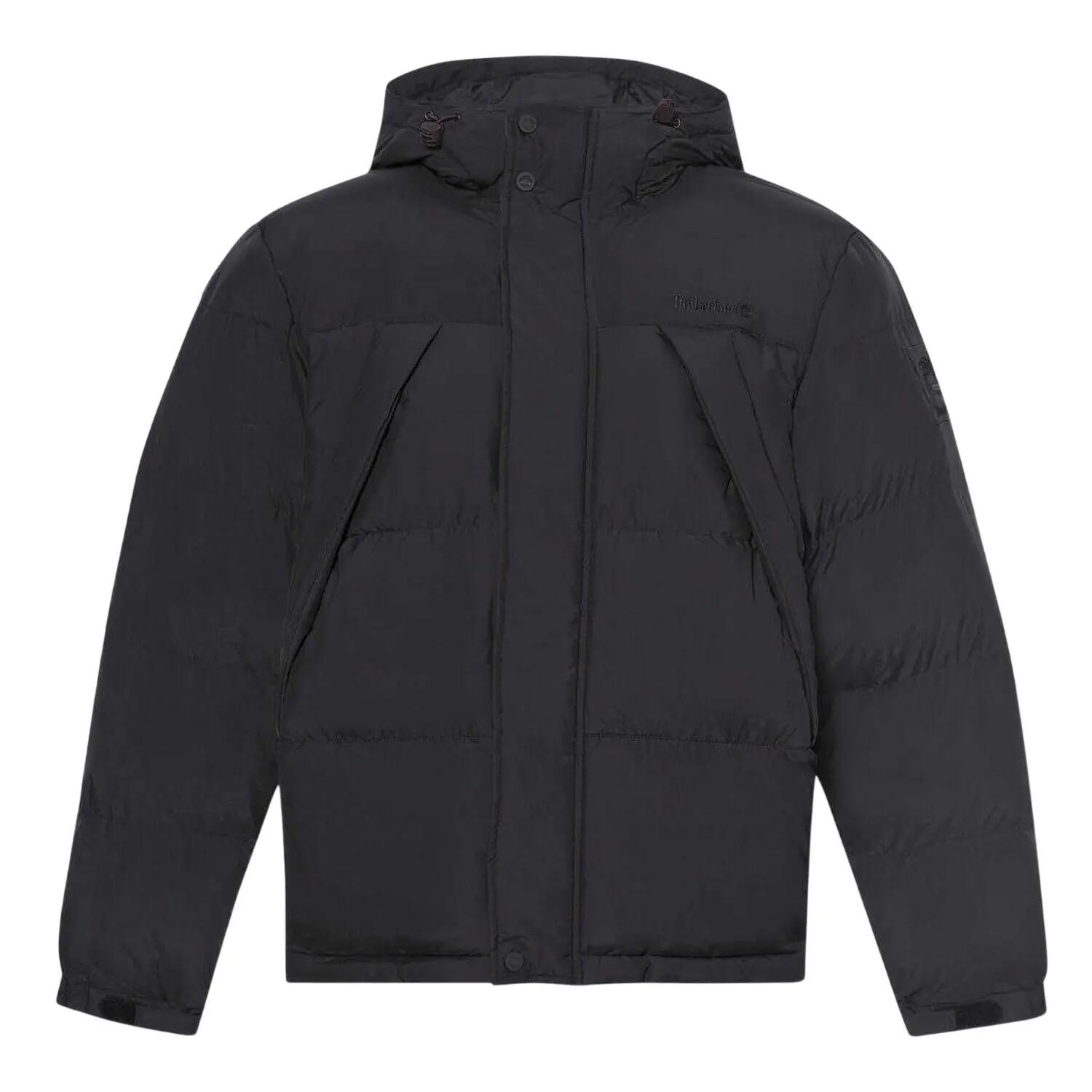 Piumino Idrorepellente Con Cappuccio Uomo Timberland Nero 2/5