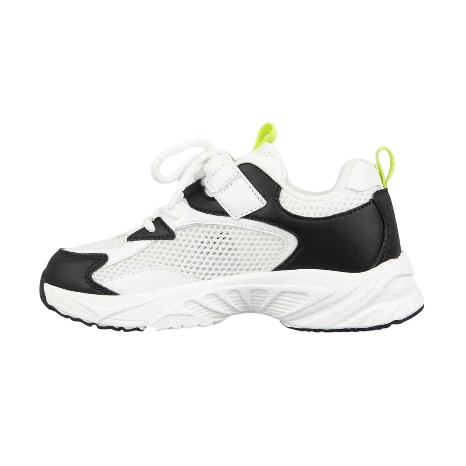 Scarpe Sportive Logo Con Lacci Bambini Slazenger Bianco Nero 2/4