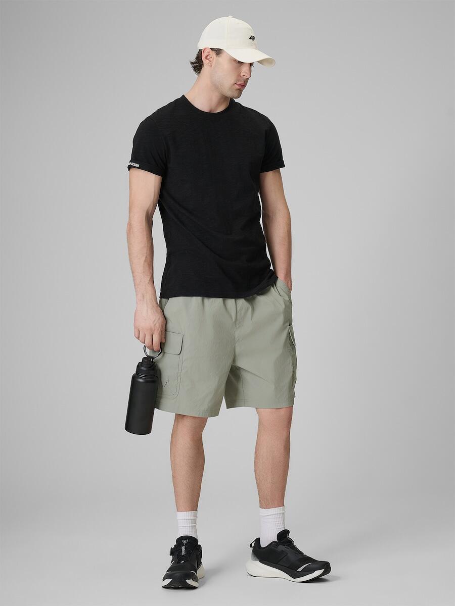 T-shirt bawełniany męski 4F 4FRSS26TTSHM4378 3/6