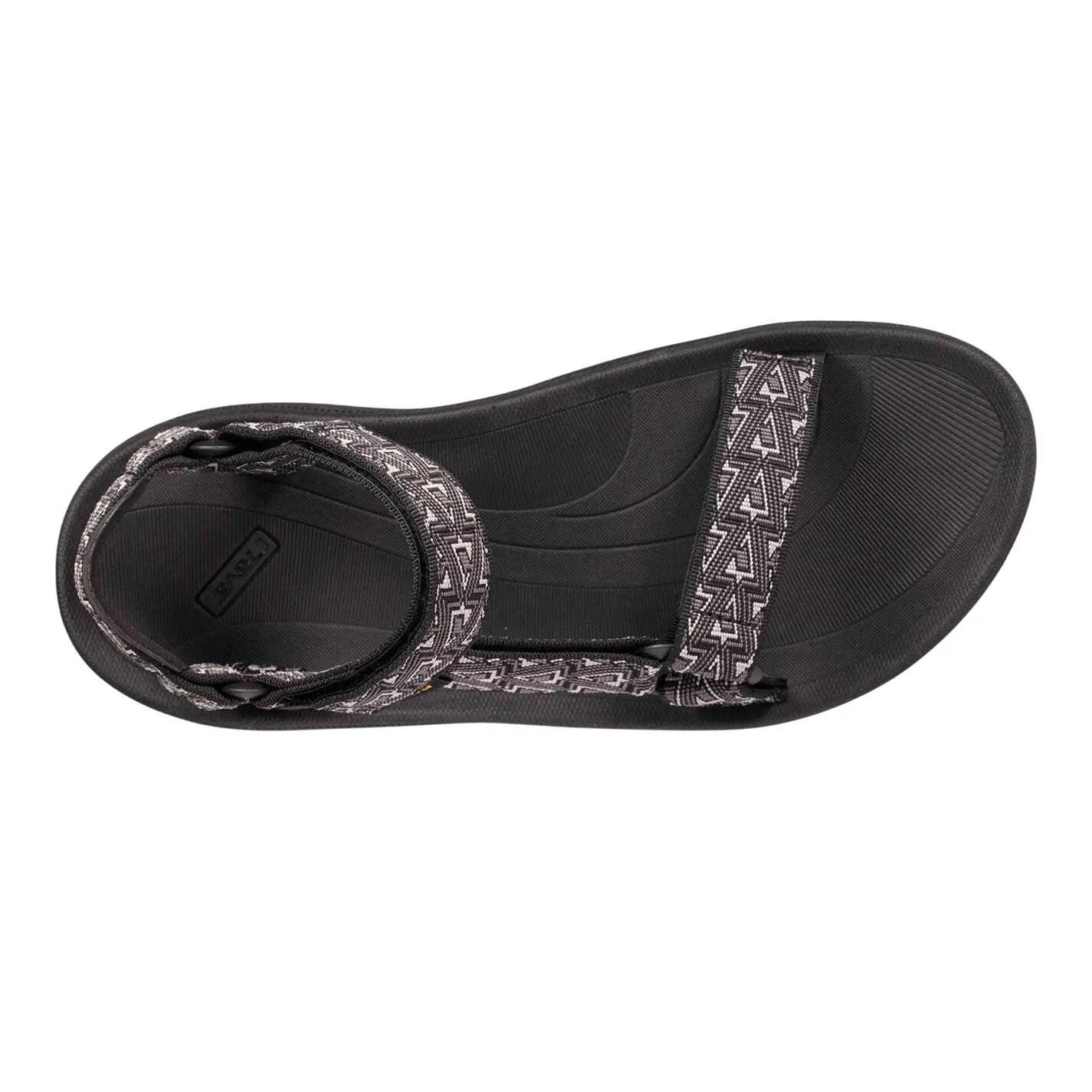 Mens Winsted Adjustable Strap Sandals (Black Print) 4/4