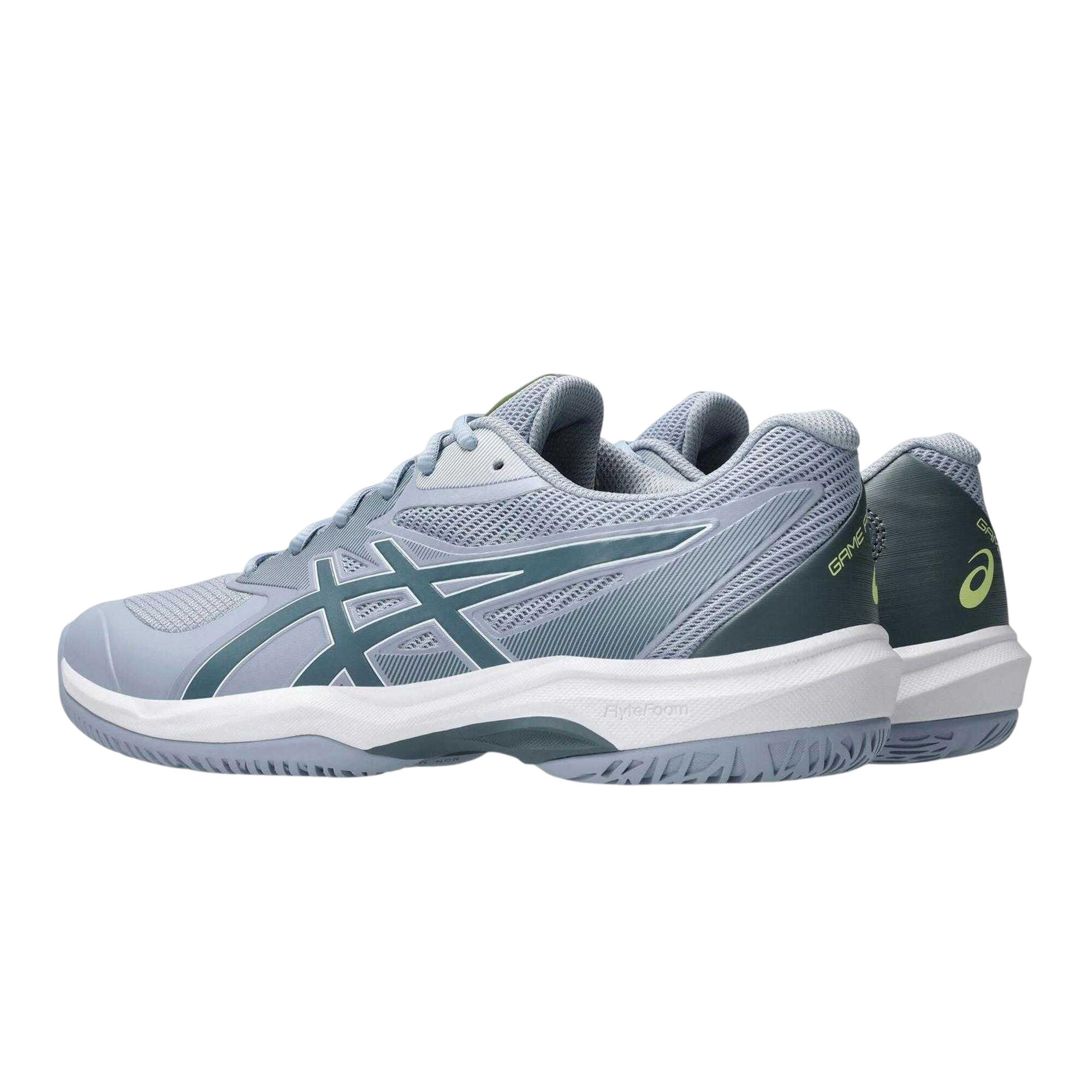 "Game FF" Logo Tennisschuhe für Herren graublau/Eisen 2/4