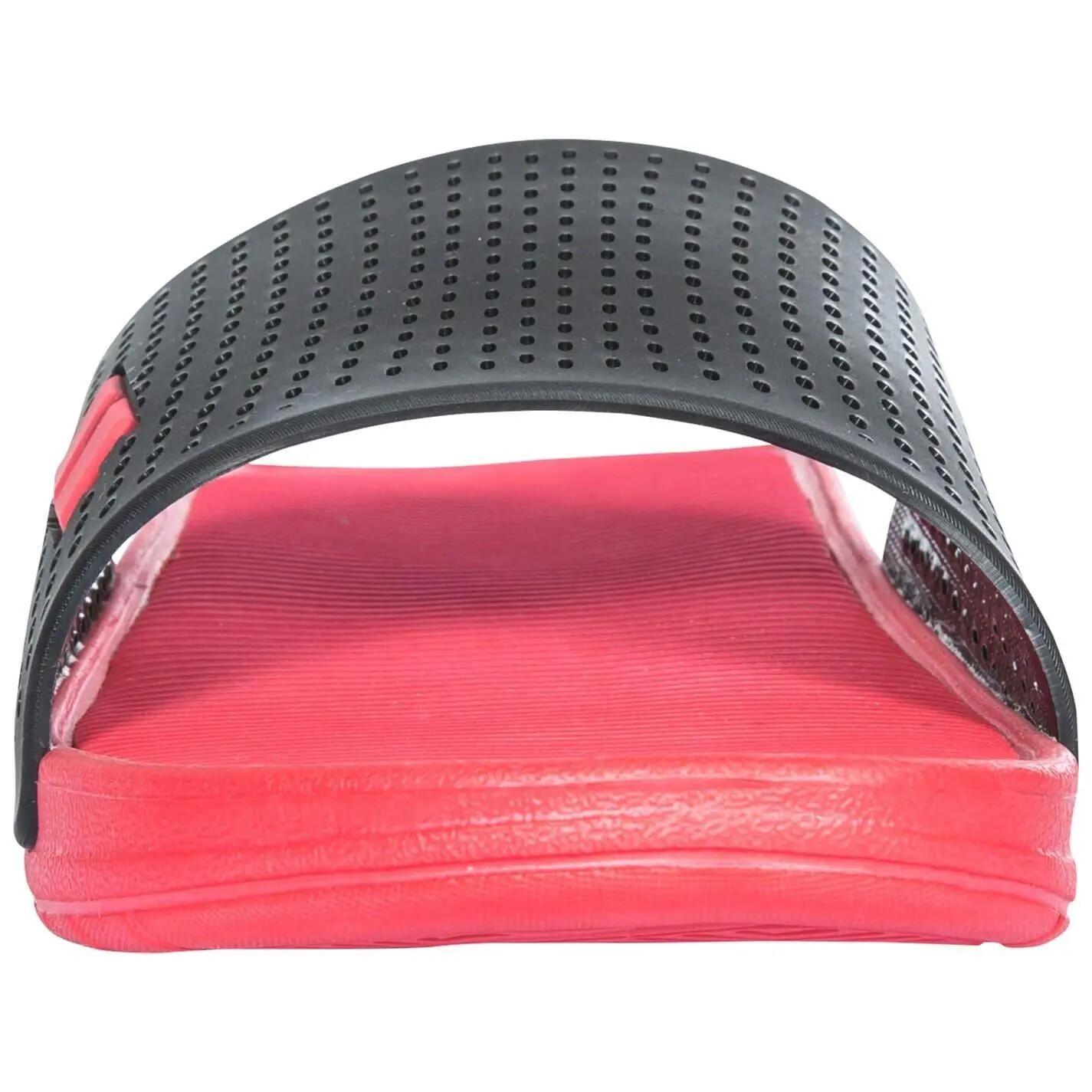 Claquettes Bicolores Motif/style Perforé CUSP Adulte (Noir) 4/5