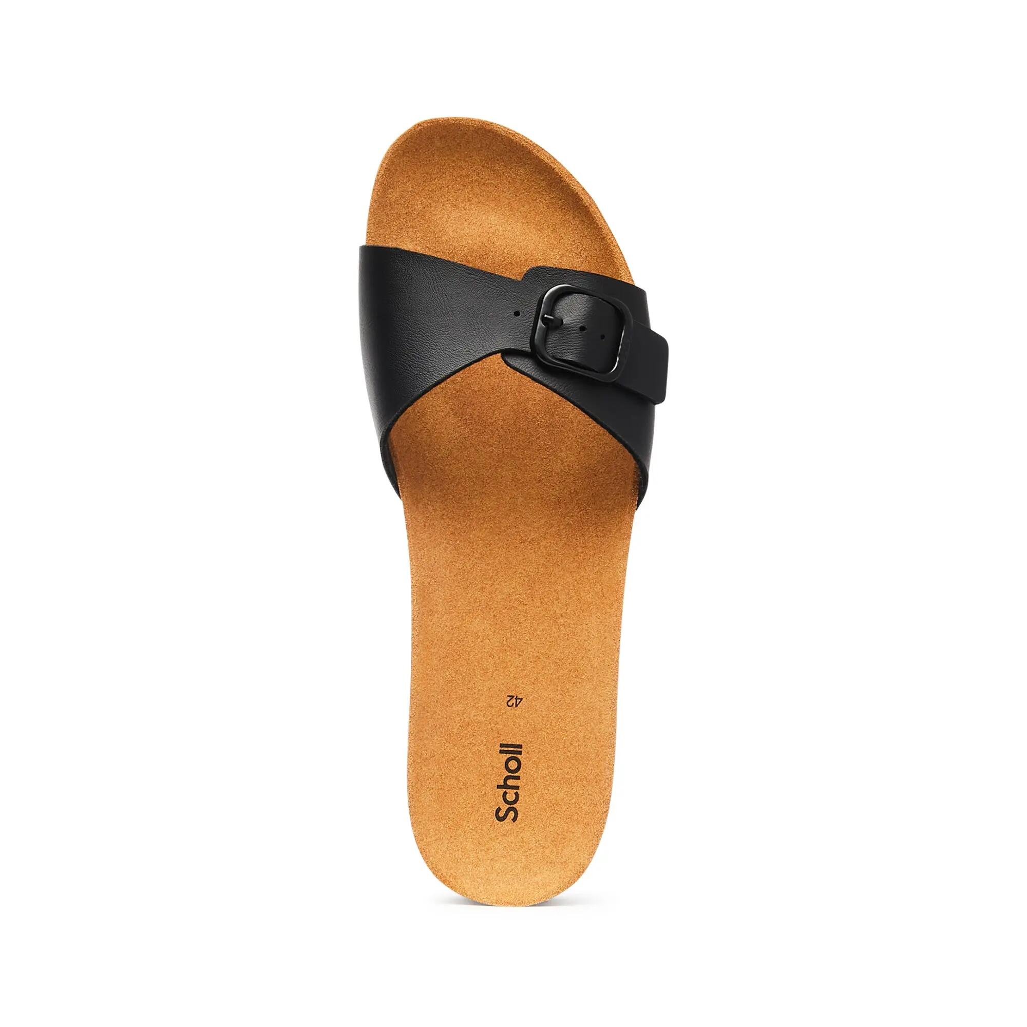 Sandálias homem Didier 1 Strap Preto 3/4
