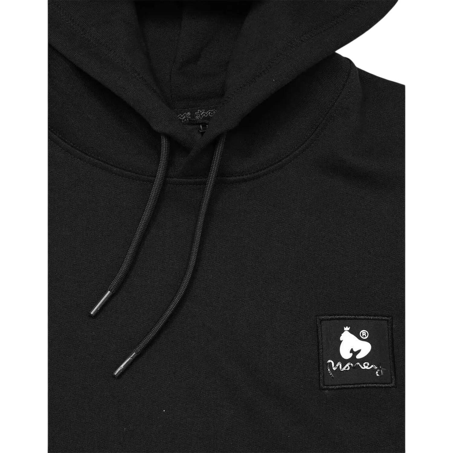 Mens Combo Patch Hoodie (Black) 3/3