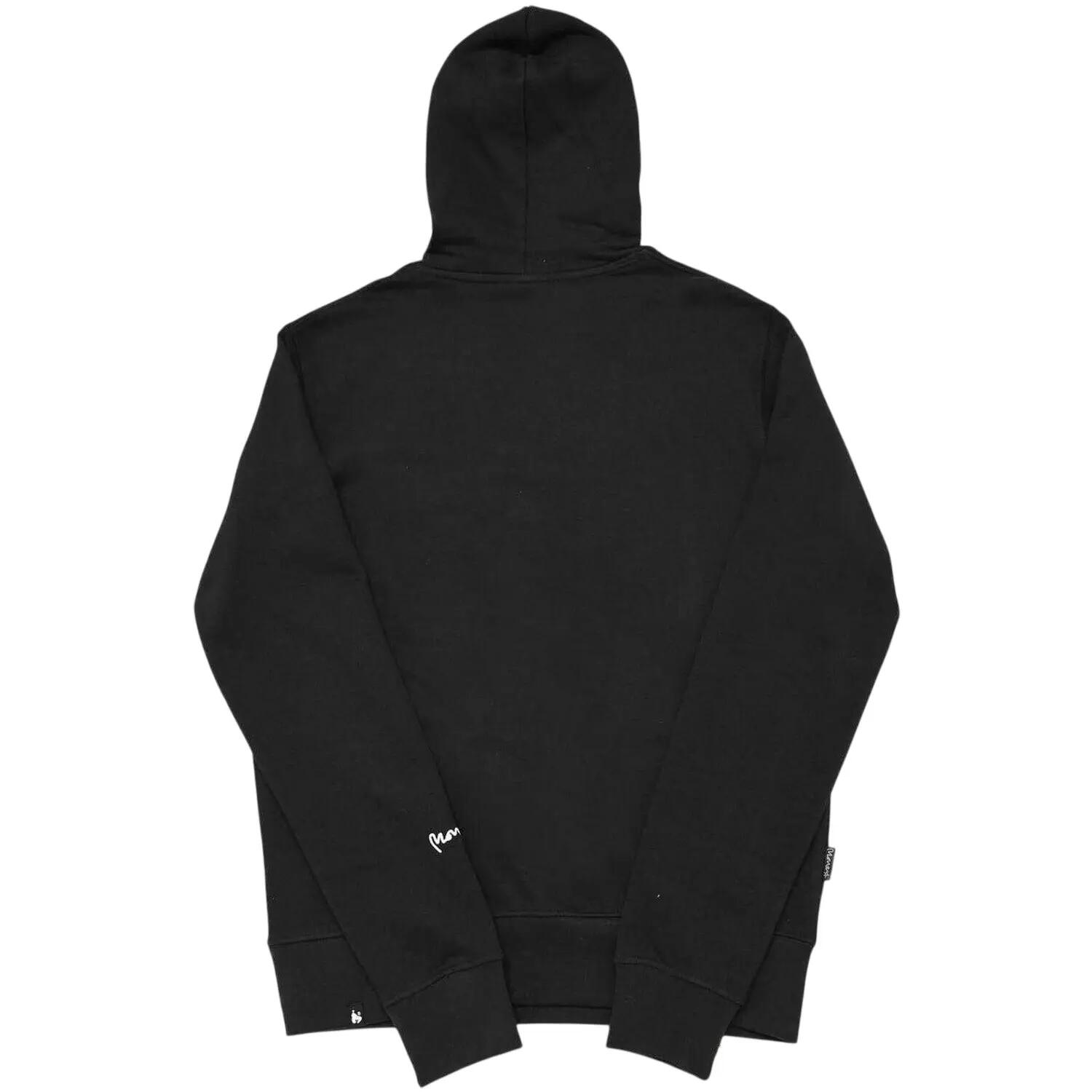 Mens Combo Patch Hoodie (Black) 2/3