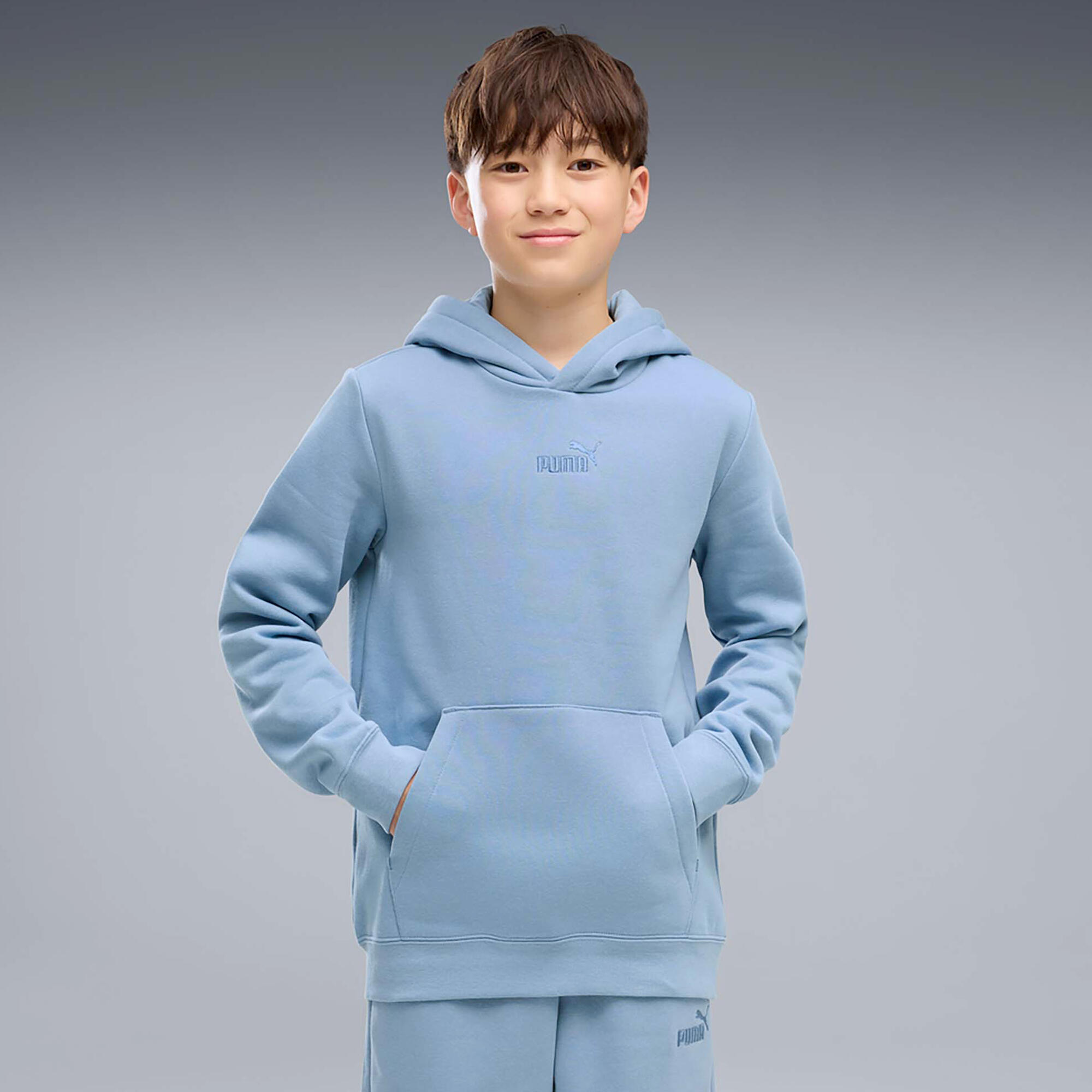 Sweat À Capuche Puma Ess Small No.1 Logo Centered Hoodie Fl B Enfant 2/4