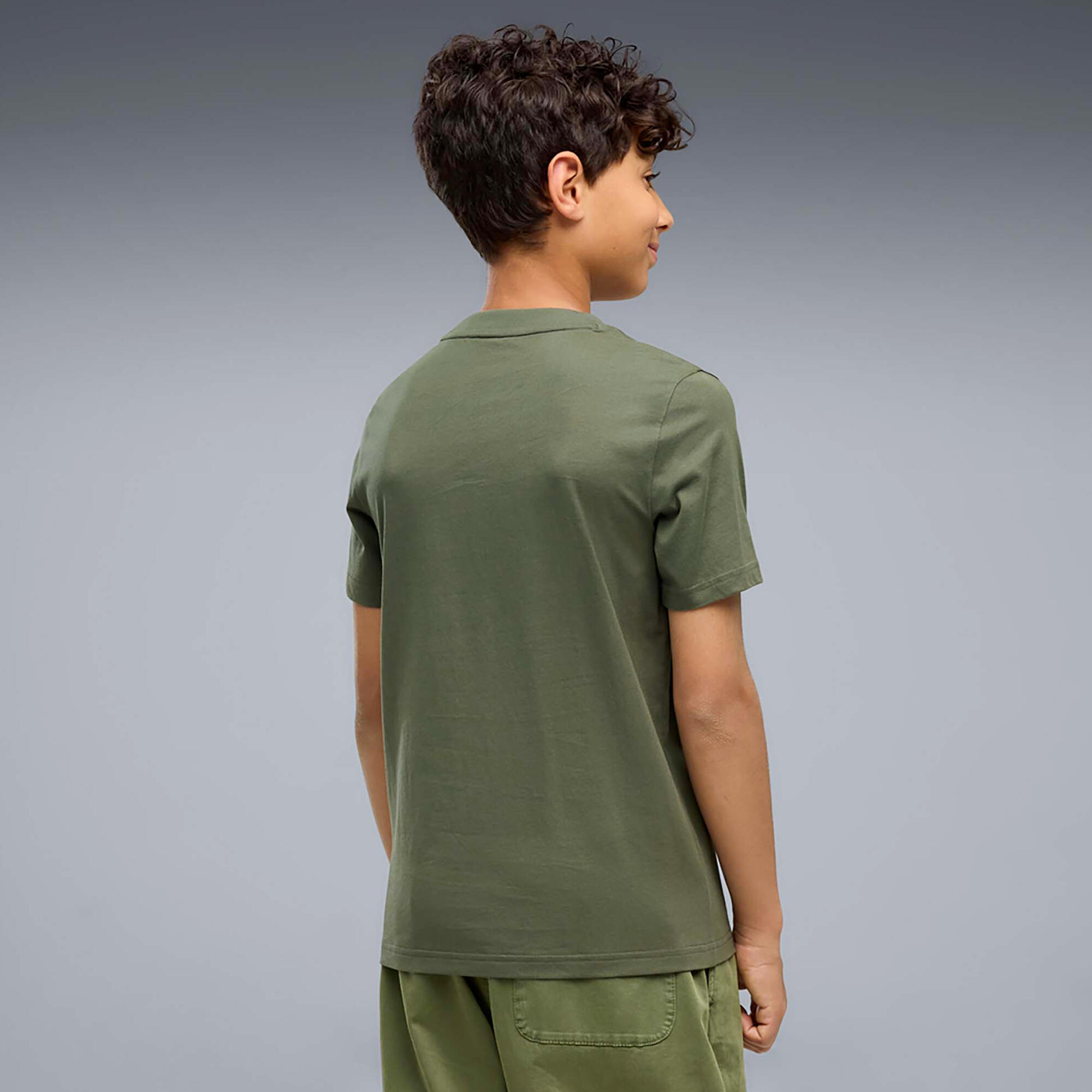 Puma Ess Small No.1 Logo Centered Tee B T-Shirt Kind 3/4