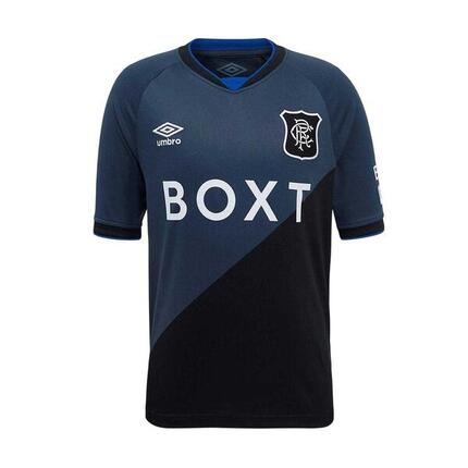 Maillot De Foot Motif/style Rangers FC 2025/2026 Enfant (Noir)