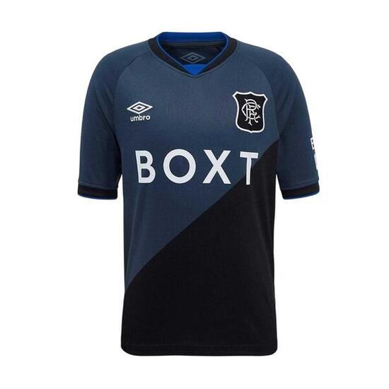 Maillot De Foot Motif/style Rangers FC 2025/2026 Enfant (Noir)