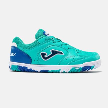 Zapatillas Fútbol Sala Niños Joma Top Flex Jr 26 IN Blanco