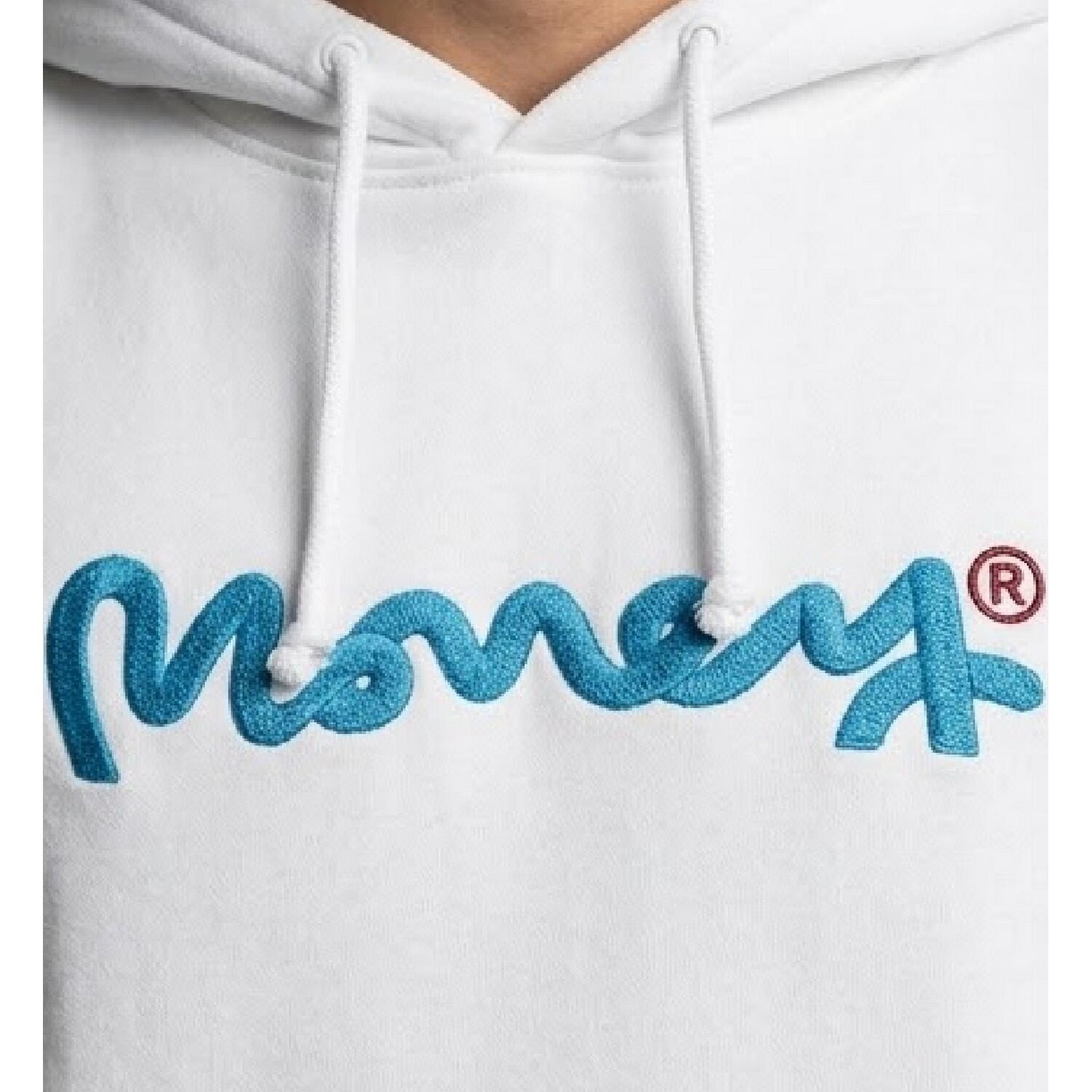 Felpa Con Cappuccio Braciola Uomo Money Bianco 4/4