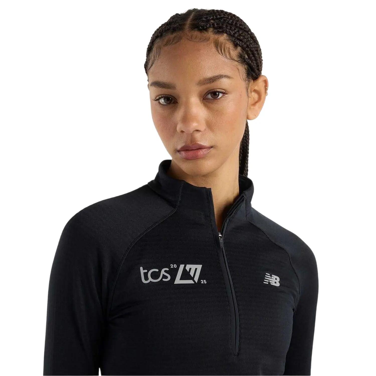 Oberteil für , Laufen, Athletisch Damen Schwarz 3/3